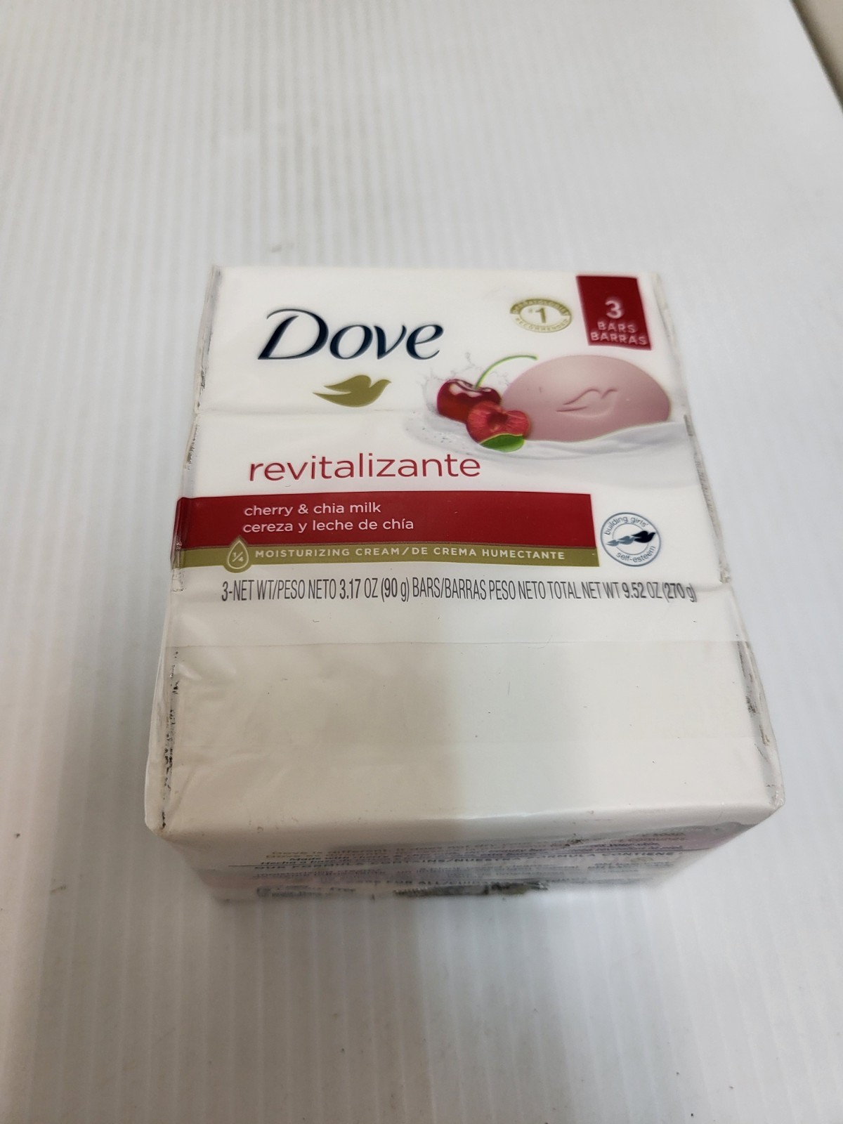 DOVE Cherry & Chive Milk Moisturizing Bar Soap – 3.17 Oz 3 Pack