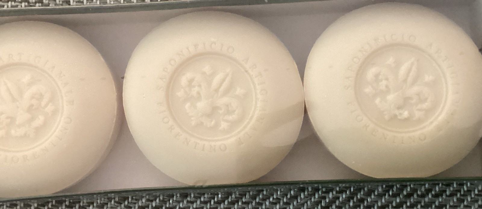 3 – Olivia Toscana Soap Bars Saponificio Artigianale Florentino, Italy 5.29 Oz