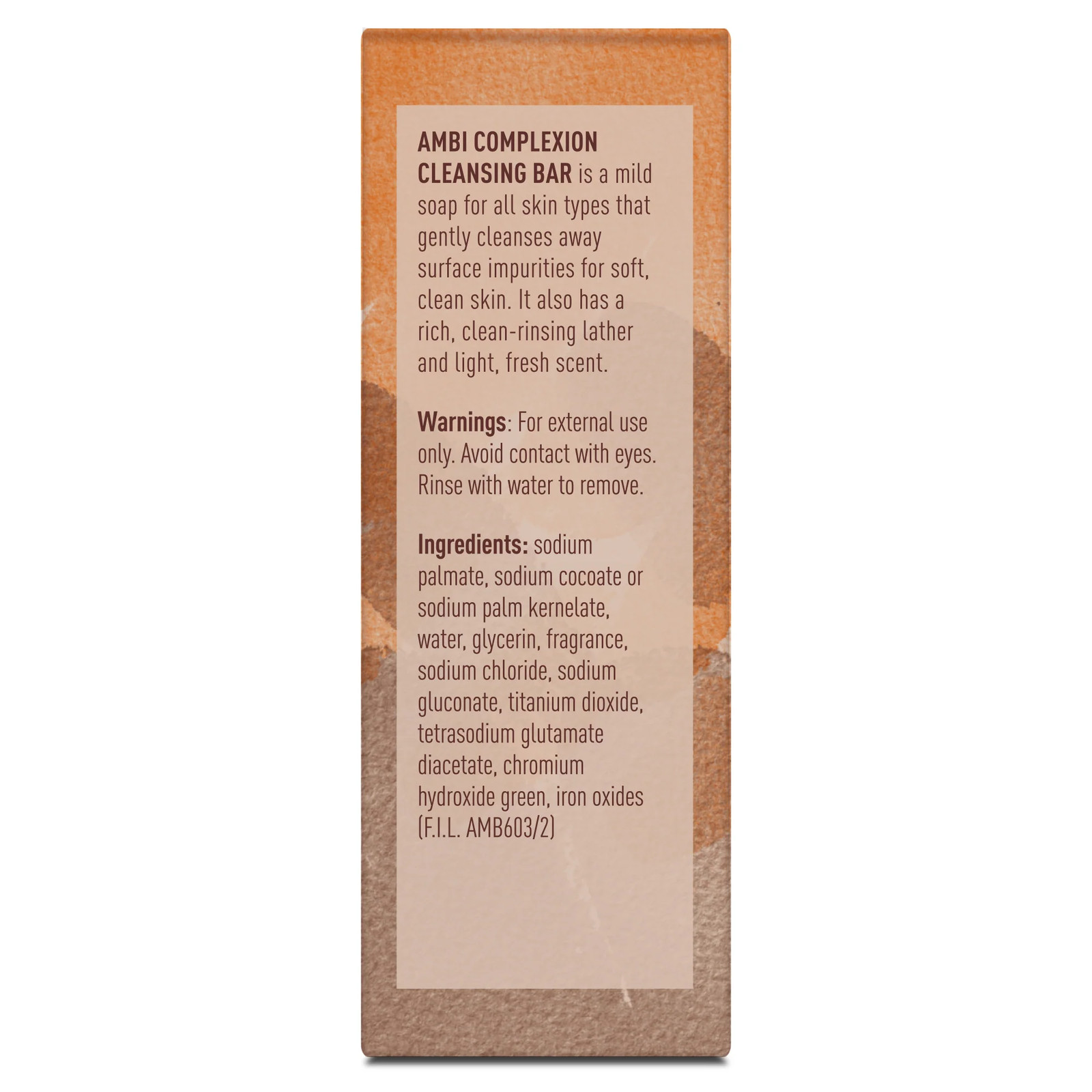 AMBI Complexion Gentle Cleansing Bar Light Fresh Scent All Skin Types 3.5 Oz 6PK