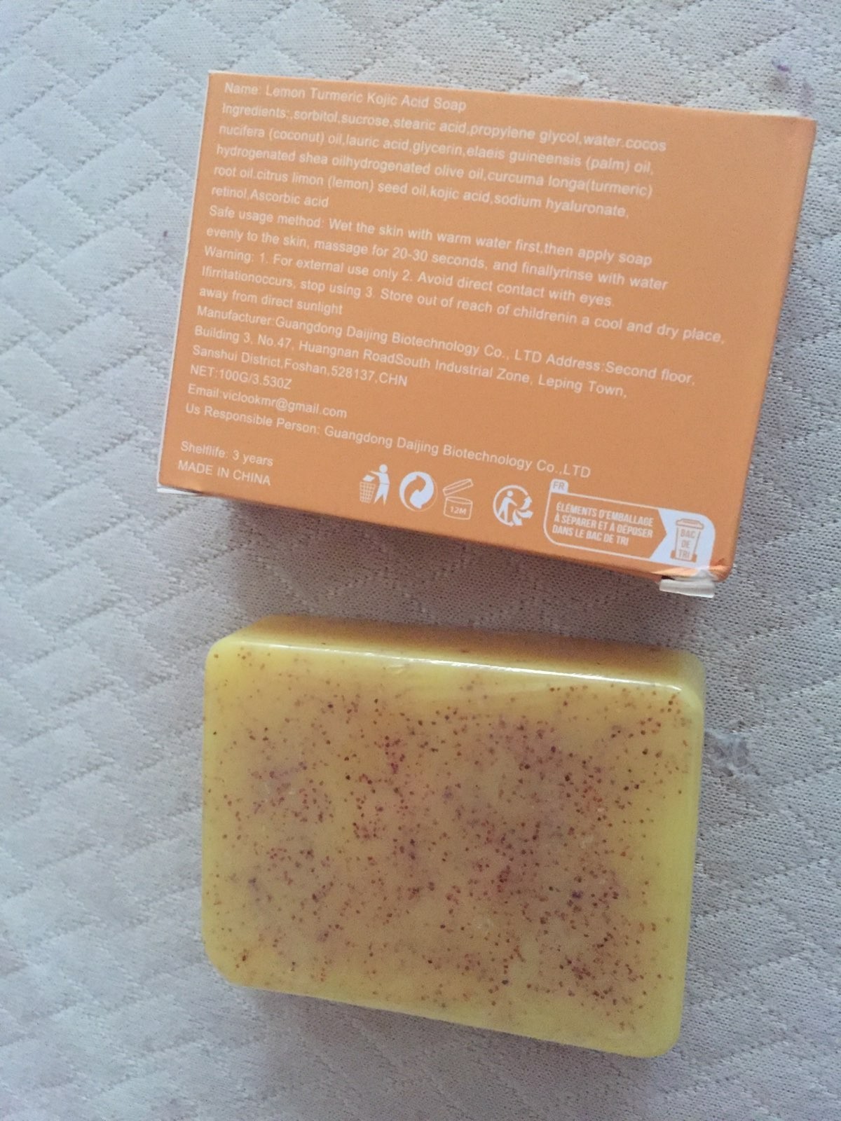 Turmeric Soap Bar for Skin such as Dark Spots, Intimate Areas Underarms Turmeric