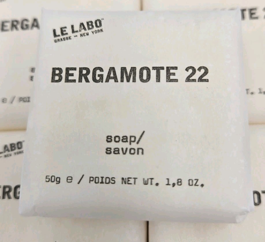 Lot of 5 New Le Labo Bergamote 22 Soap 30g 1 oz Bars BB 06/29