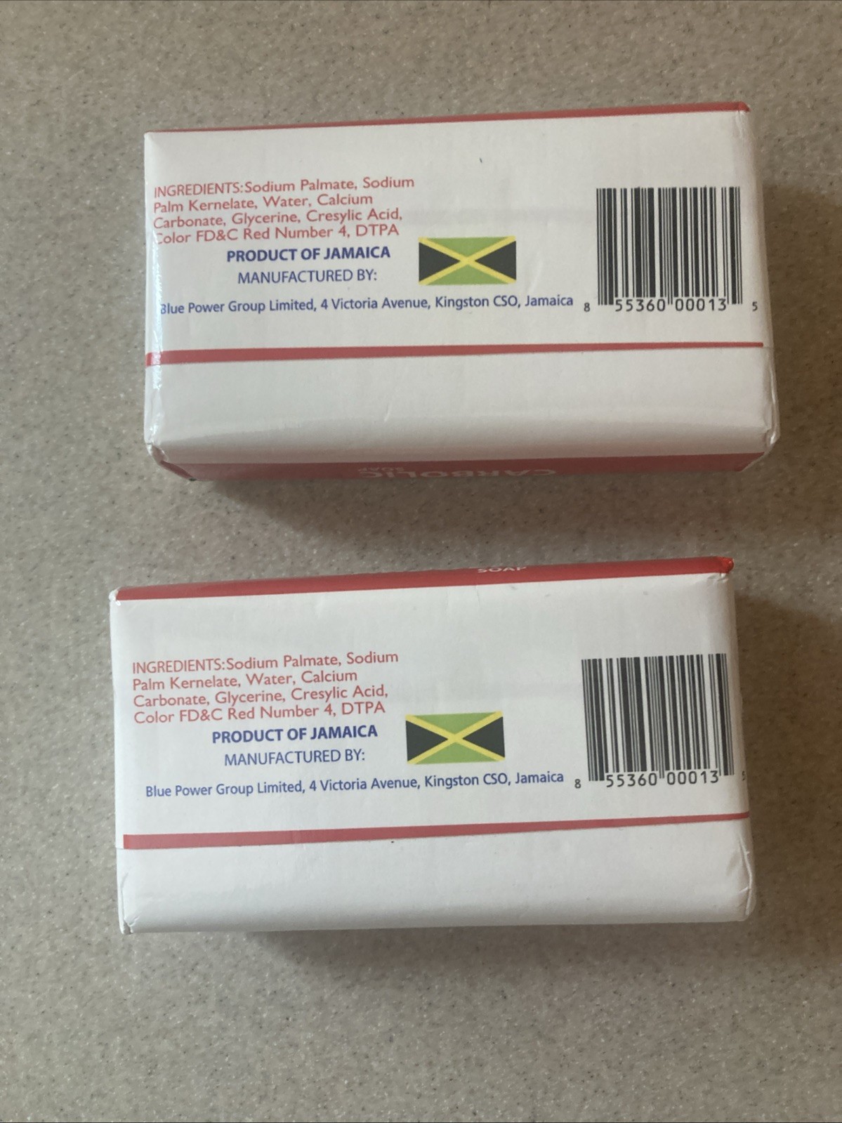 Blue Power CARBOLIC Soap 125g (4.4 oz) Pack of 2