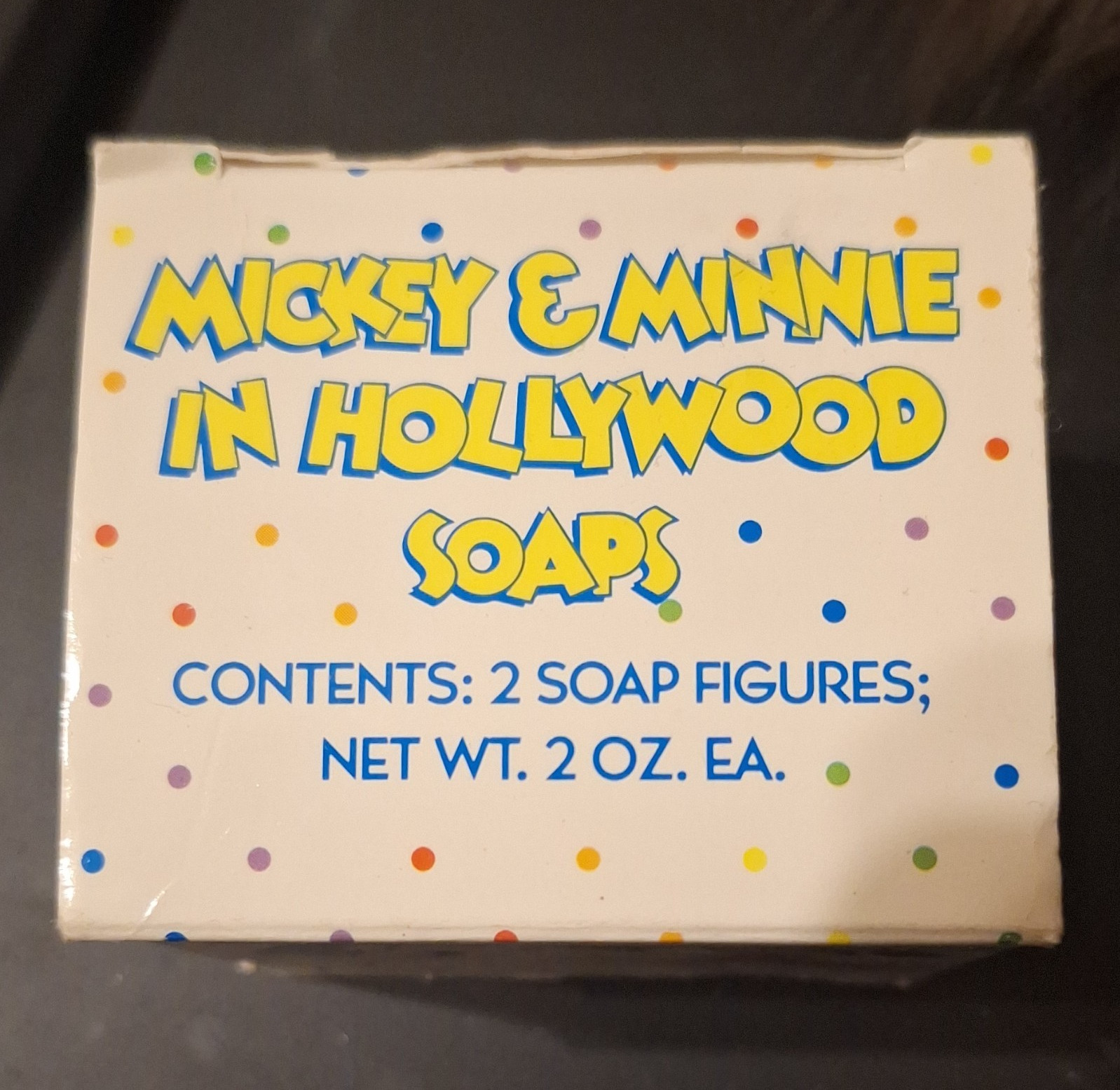 Disney Mickey & Minnie in Hollywood Multipack Soap Figures Set, 2 oz Each