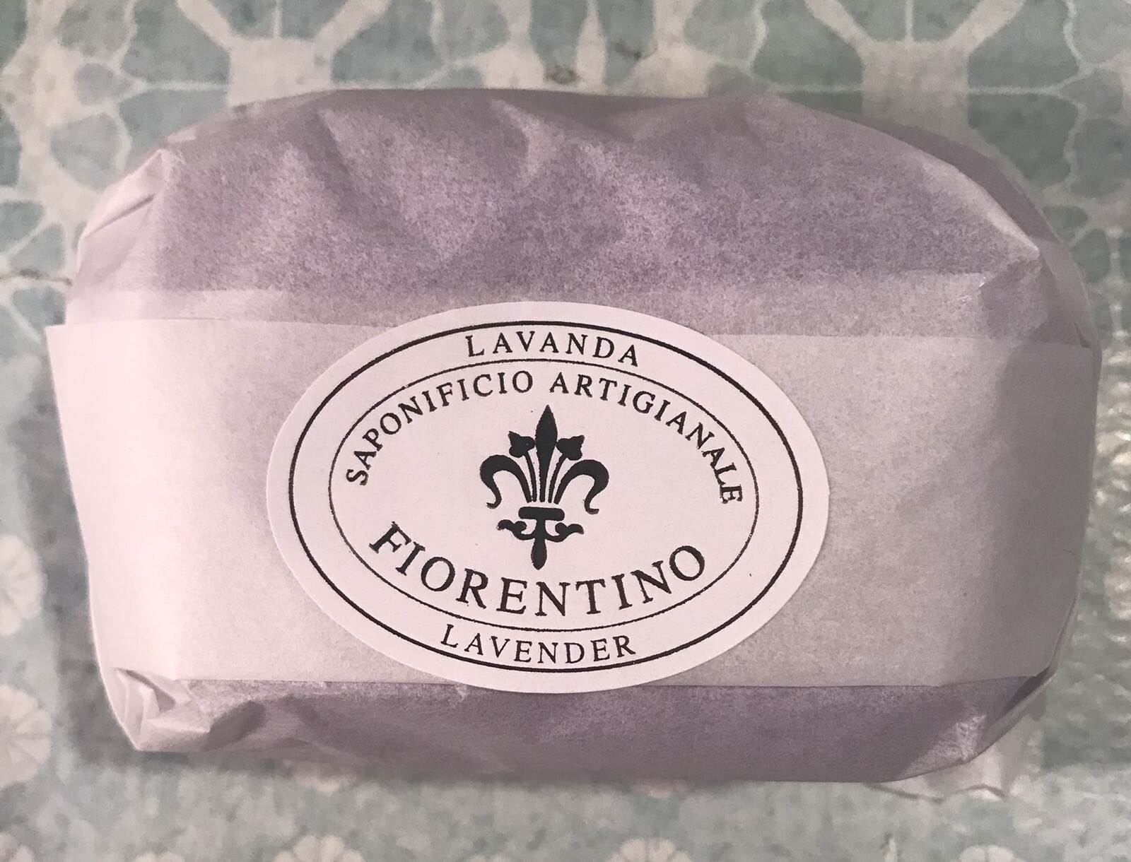 Saponificio Artigianale Fiorentino Handmade Tuscan Soap 7.05 oz Lavender Bar New