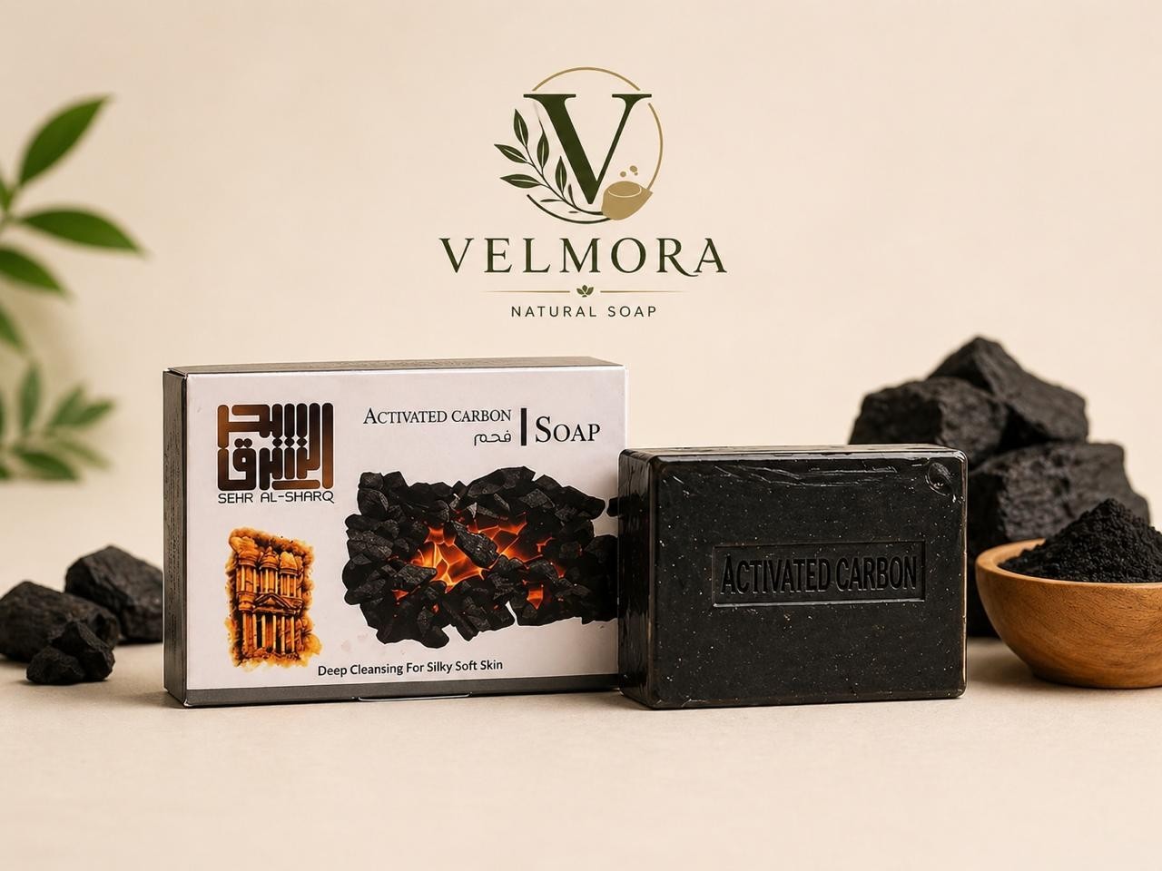 NATURAL SOAP Velmora Organic Soap Bars: Chemical-Free Skin Renewal & Deep Detox