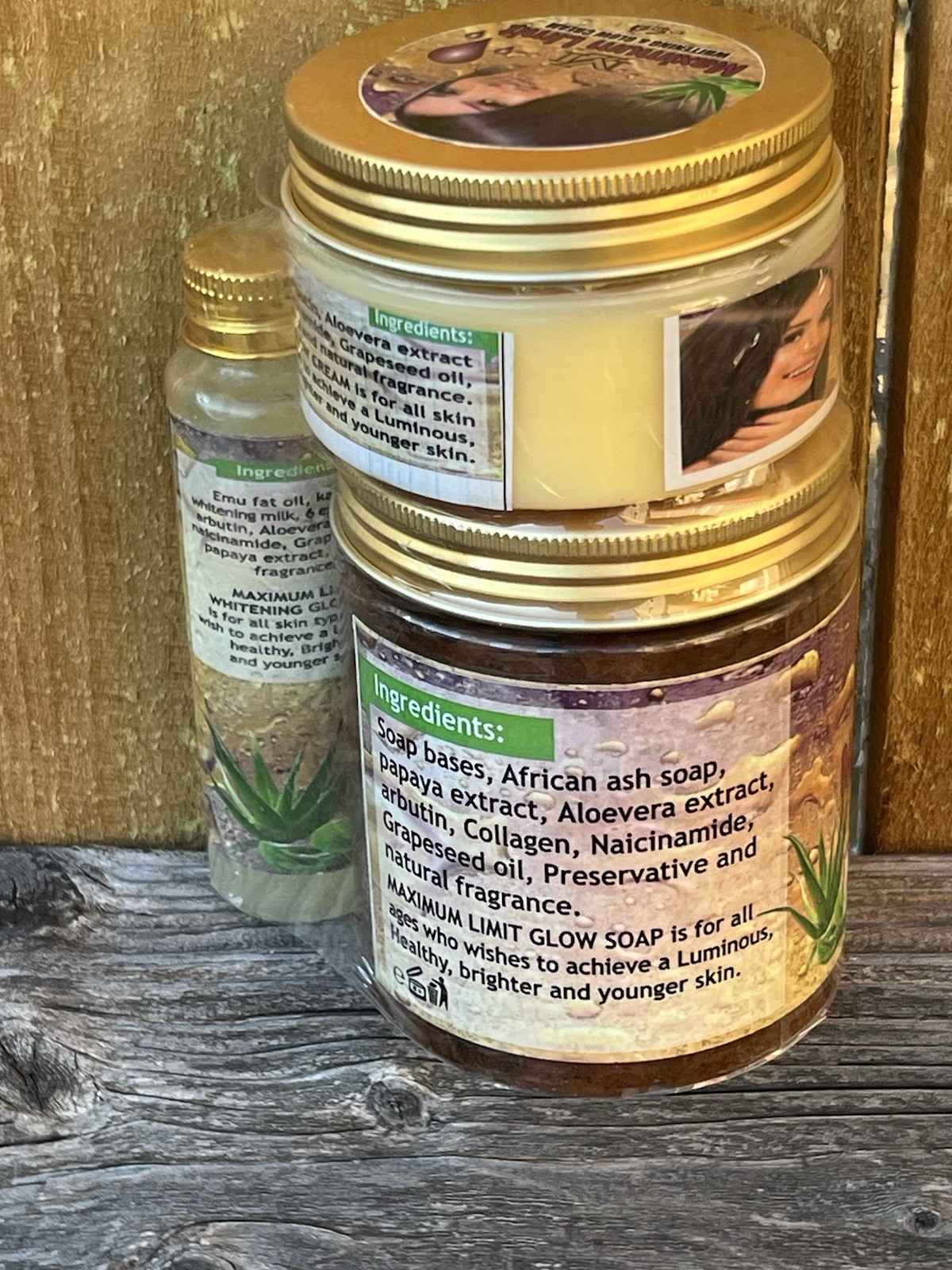 3 In 1 maximum limit glowing soap Combo, Lotion, Soap And Serum