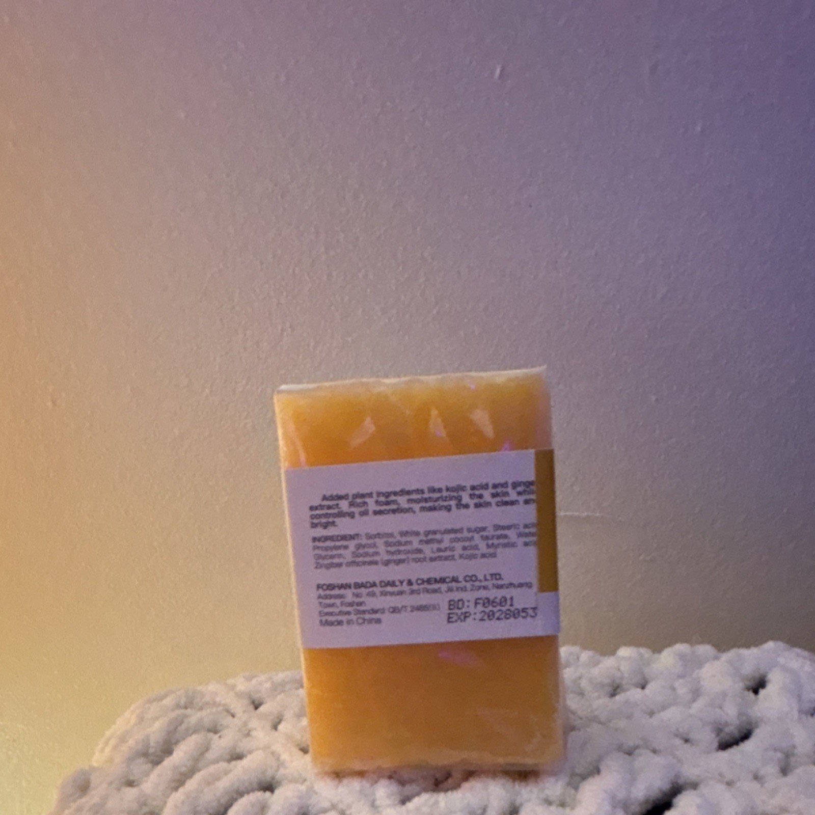 Ladydoune-Store Turmeric Kojic Acid Moisturizing Soap Bar 100g for Face & Body