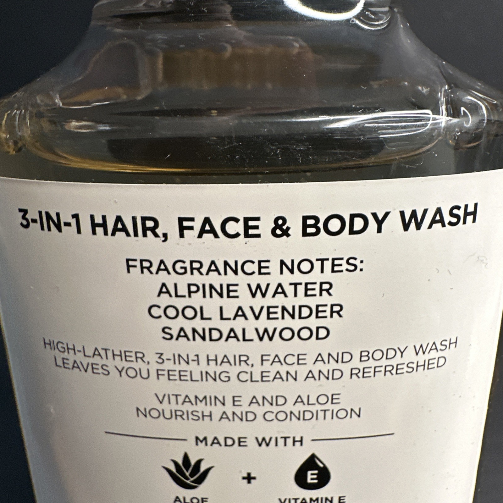 Stone Mens Bath & Body Works 3 In 1 Hair Face & Body Wash 10oz Discontinued