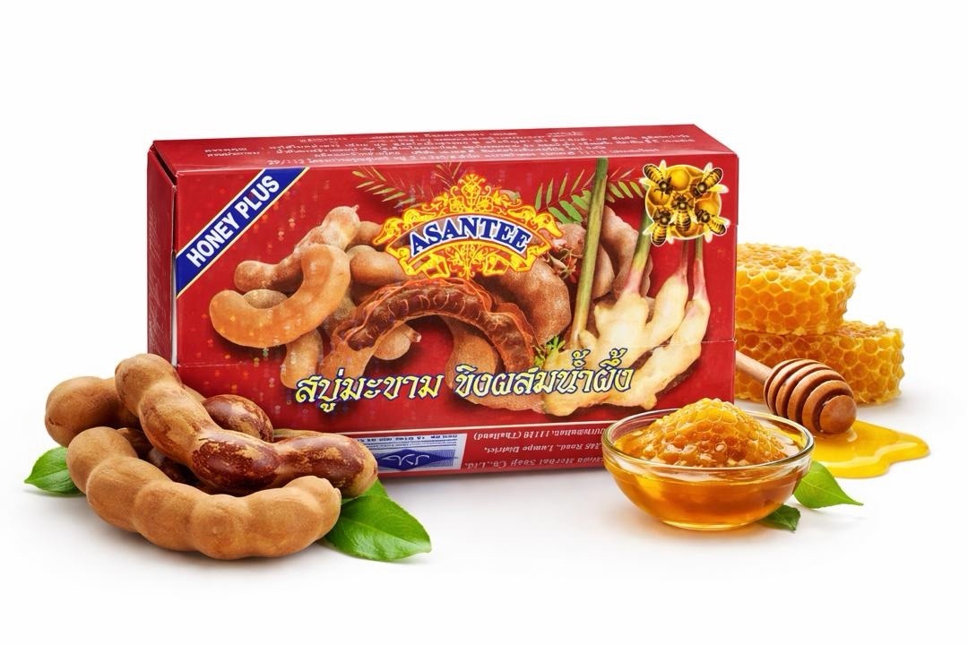 Asantee Honey Plus Tamarind & Ginger with Honey Body Bar Soap 125g