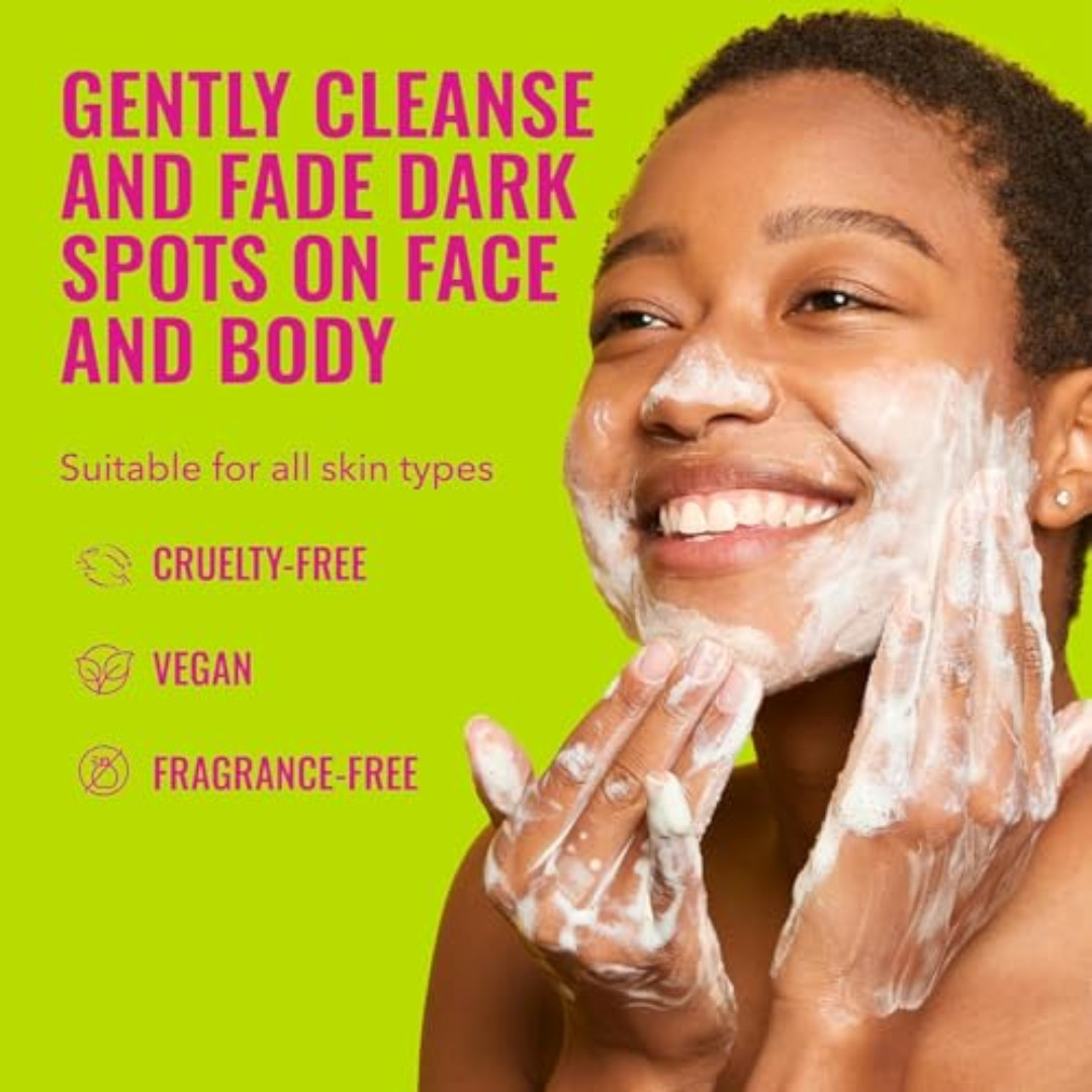 Good Molecules Brightening & Dark Spots Bar – Soap Free Face and Body