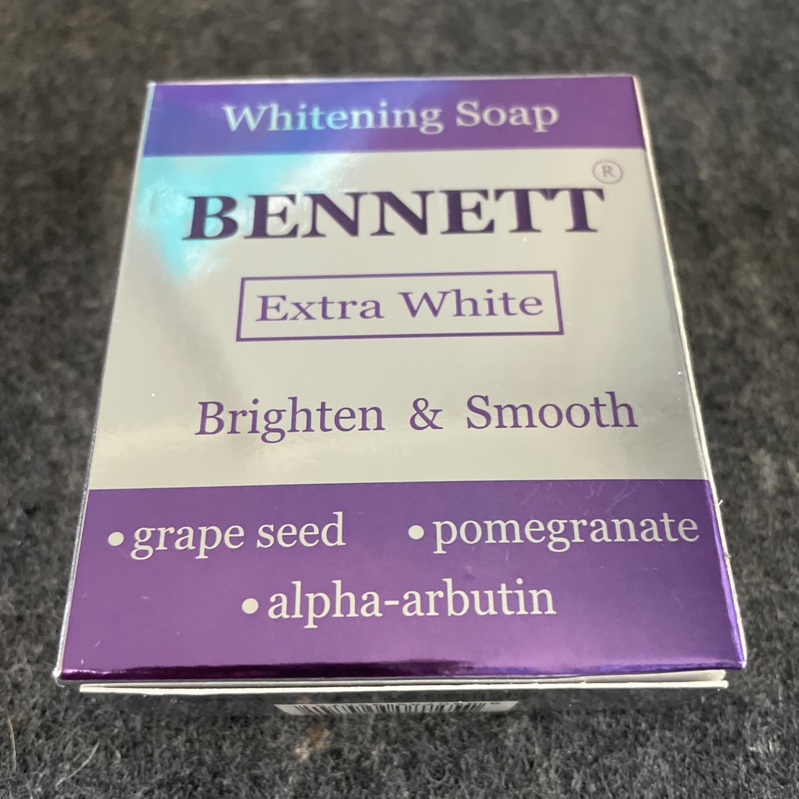 Bennett Thai Whitening Soap Grapeseed Pomegranate