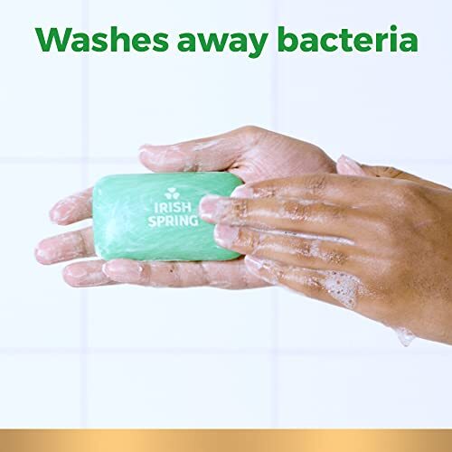 Irish Spring Icy Blast Bar Soap 24 Pack 3.7 Oz Deodorant Soap For Men