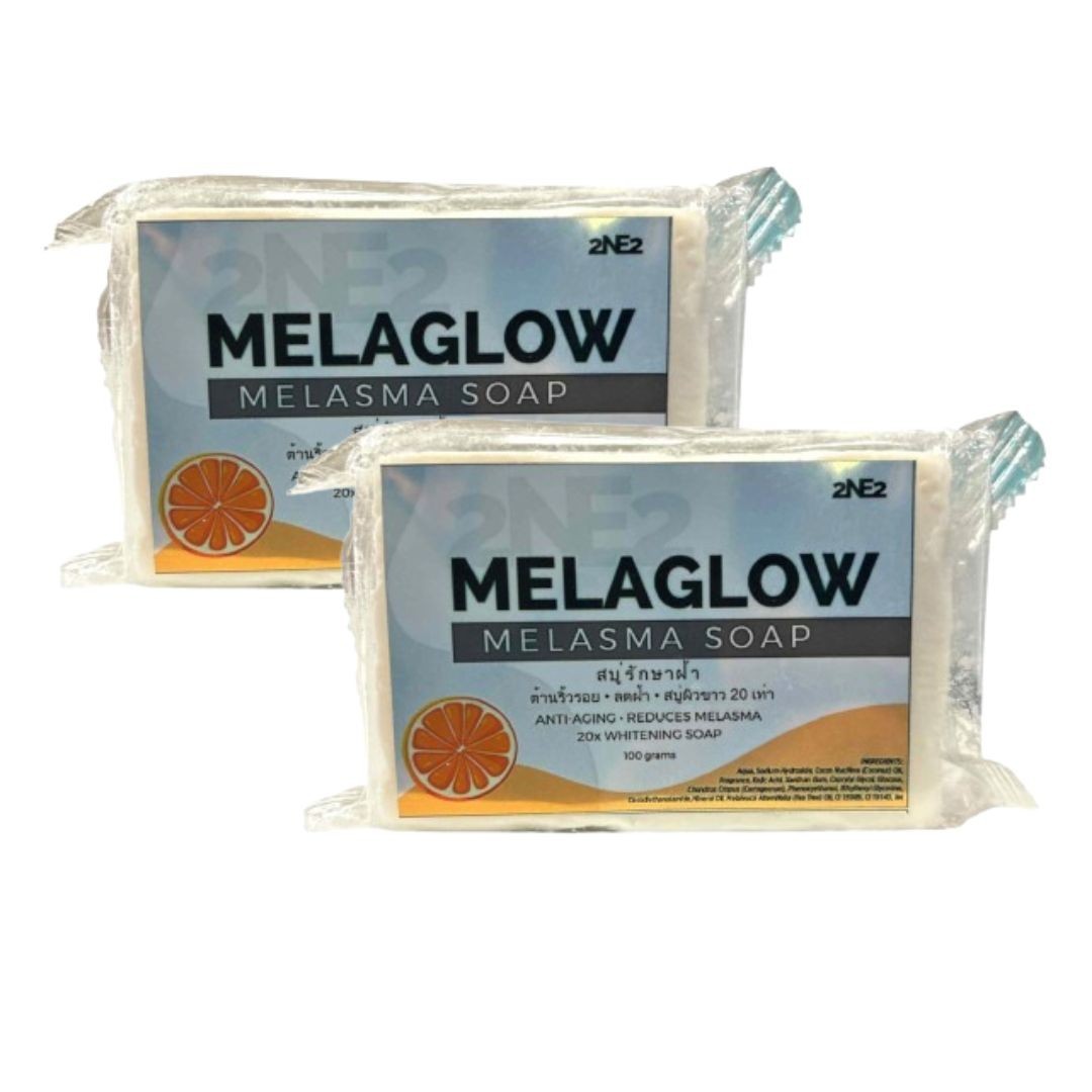 2NE2 Melaglow Soap 100g – Thai Skin Clarifying & Nourishing Bar