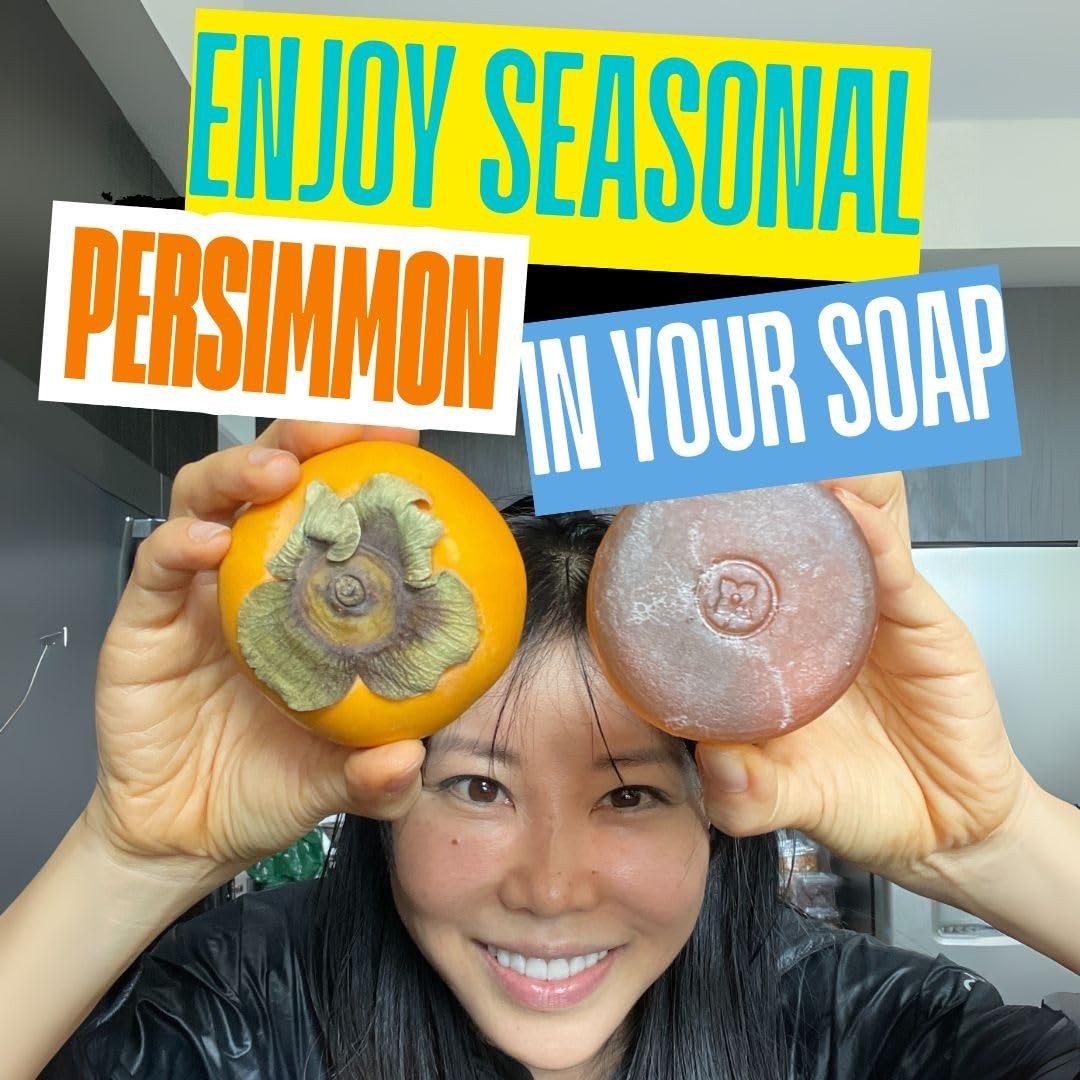 Persimmon Soap Bar for Aging Odor – Clinically Proven Nonenal Solution