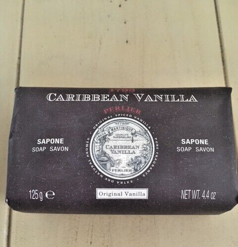 NEW & RARE Perlier ORIGINAL CARIBBEAN VANILLA 4.4 Ounce Soap Bar-Buy More & Save