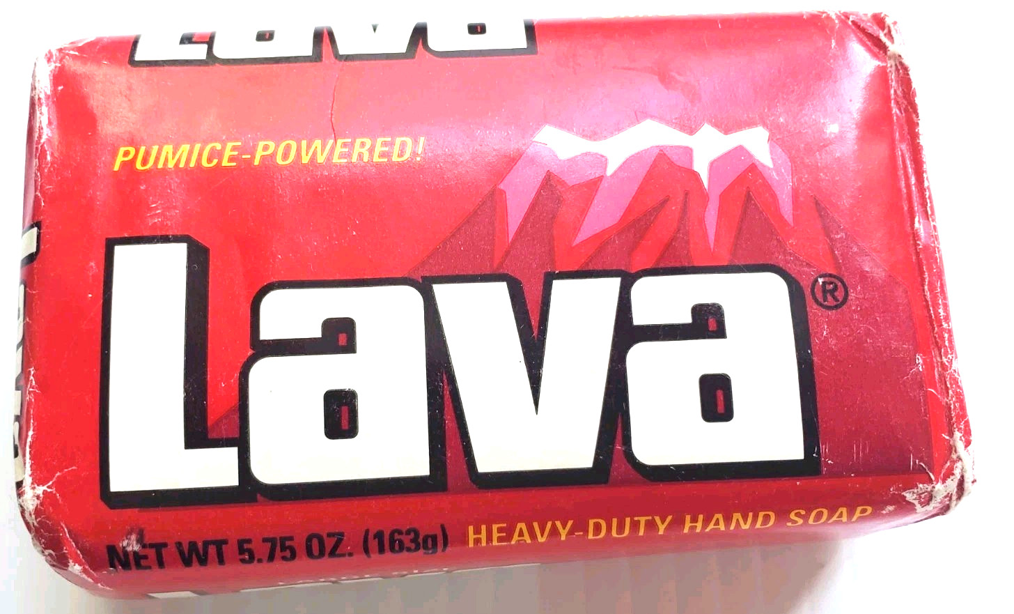 Vintage NOS Lava Heavy-Duty Hand Soap Large Size Bar Pumice Powered