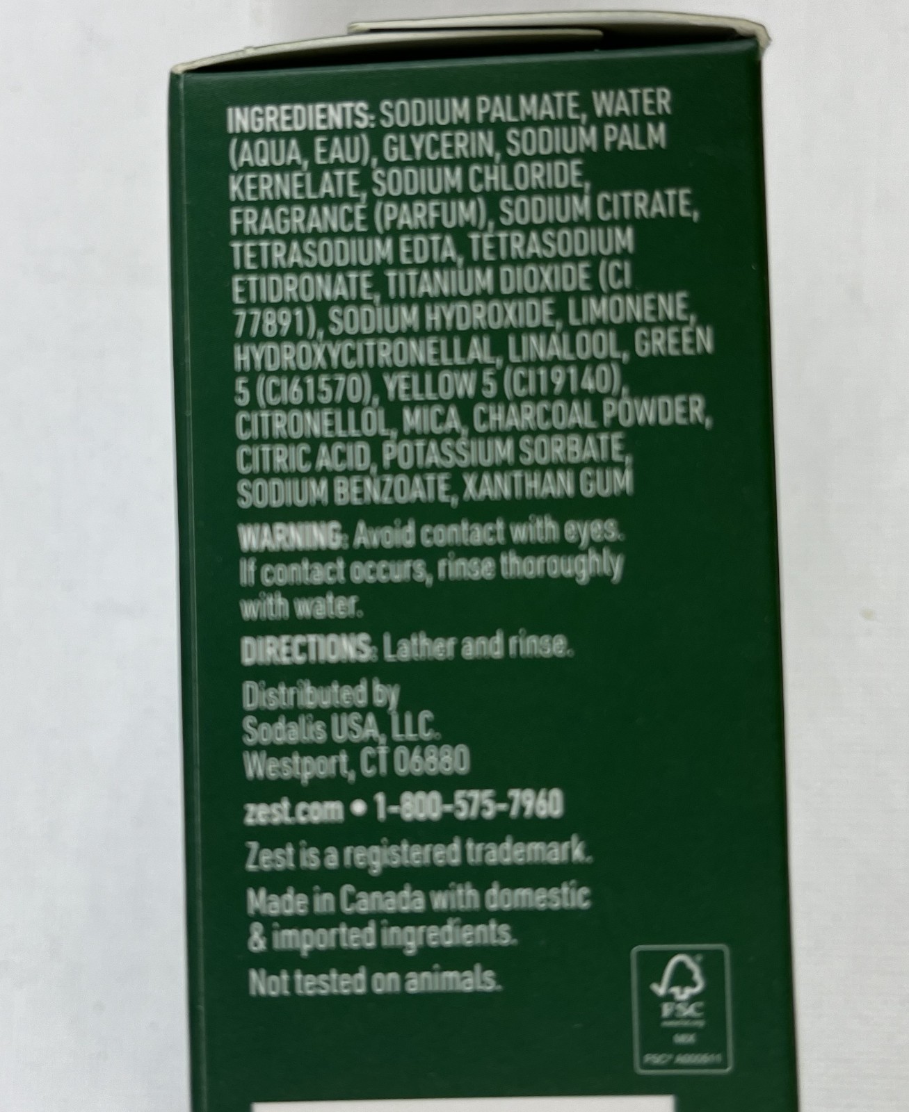 Zest Brut Deodorizer classic Scented moisture Bar for men 7.05 oz .Lot o 2, 4