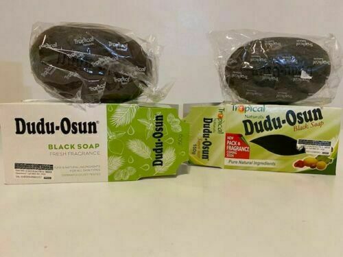 NEW IMPROVE DUDU OSUN AFRICAN BLACK Tropical & Natural SOAP 1-12 PACKS