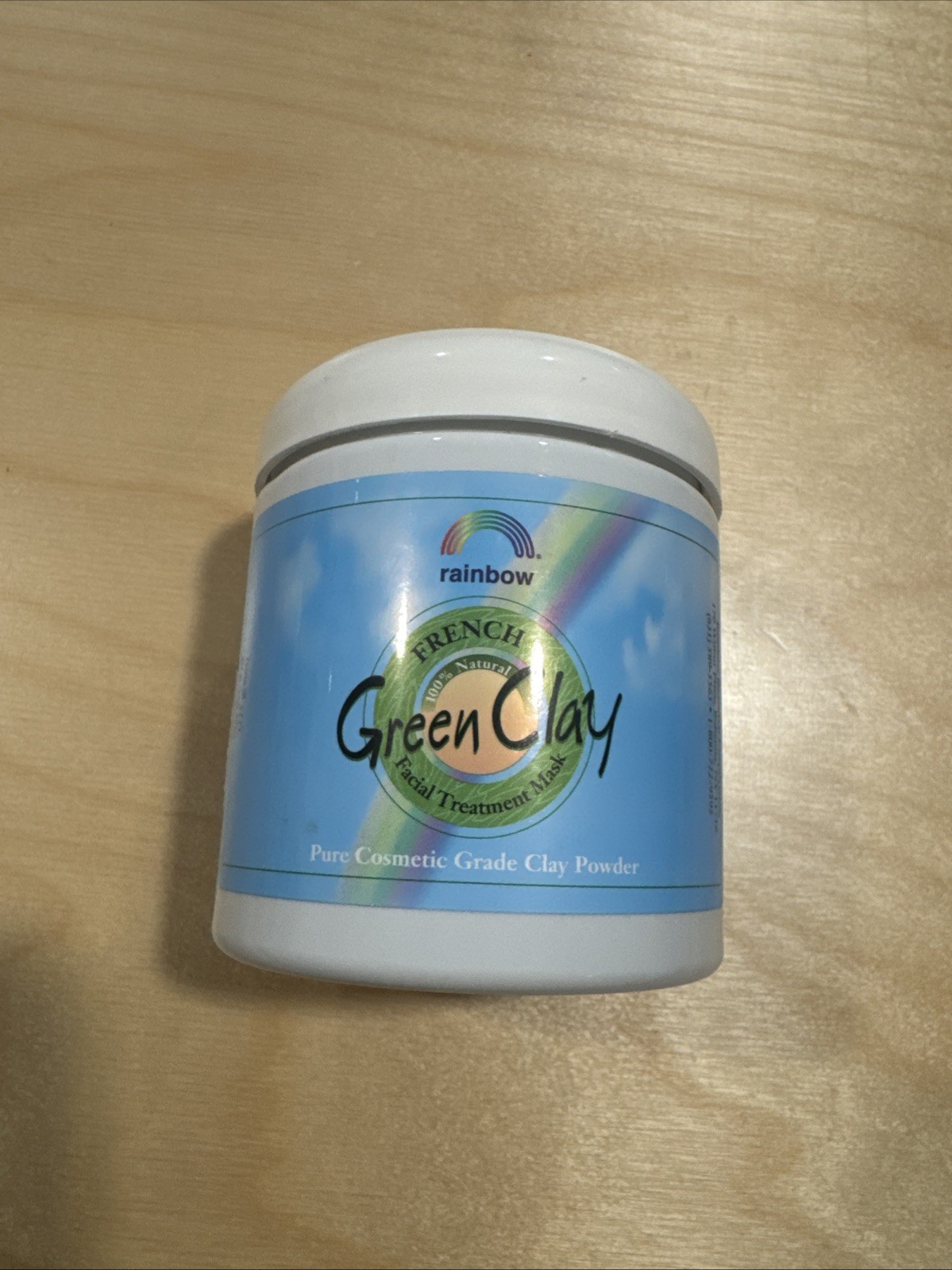 French Green Clay Powder 8 OZ By Rainbow Research