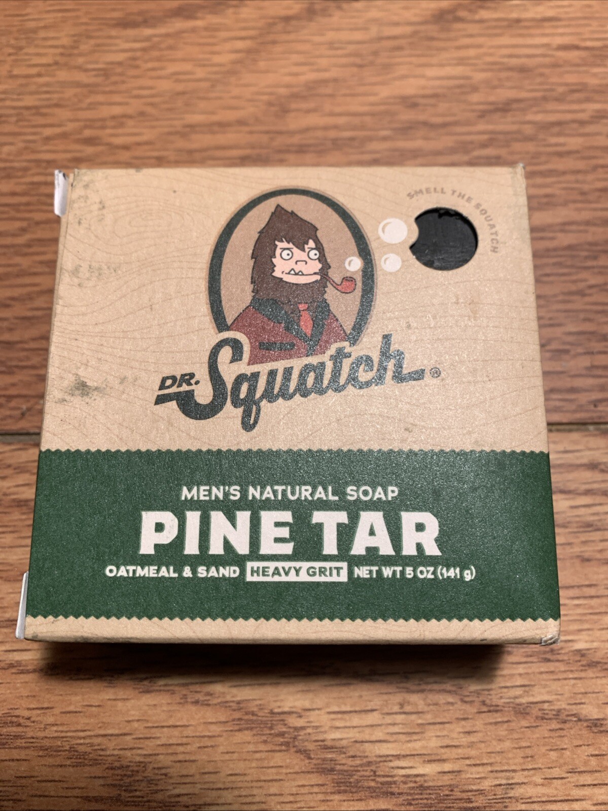 Dr. Squatch Pine Tar 5 oz. NIB Heavy Grit Men’s Natural Soap