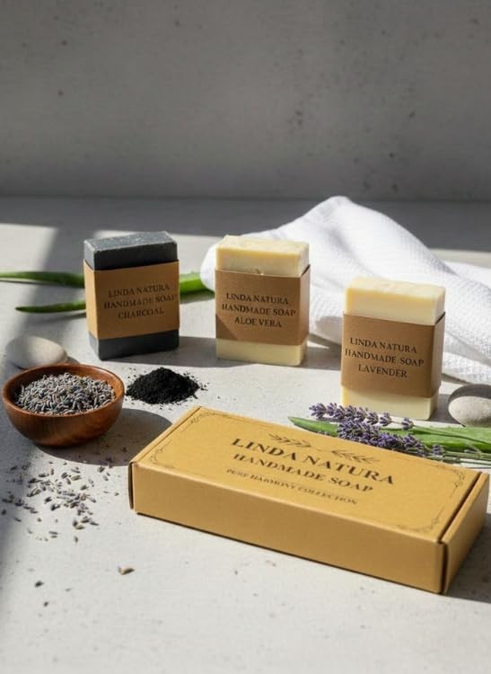 Handmade Natural Soap Bar Set | Cold Process | All Natural | Naturally Scente…