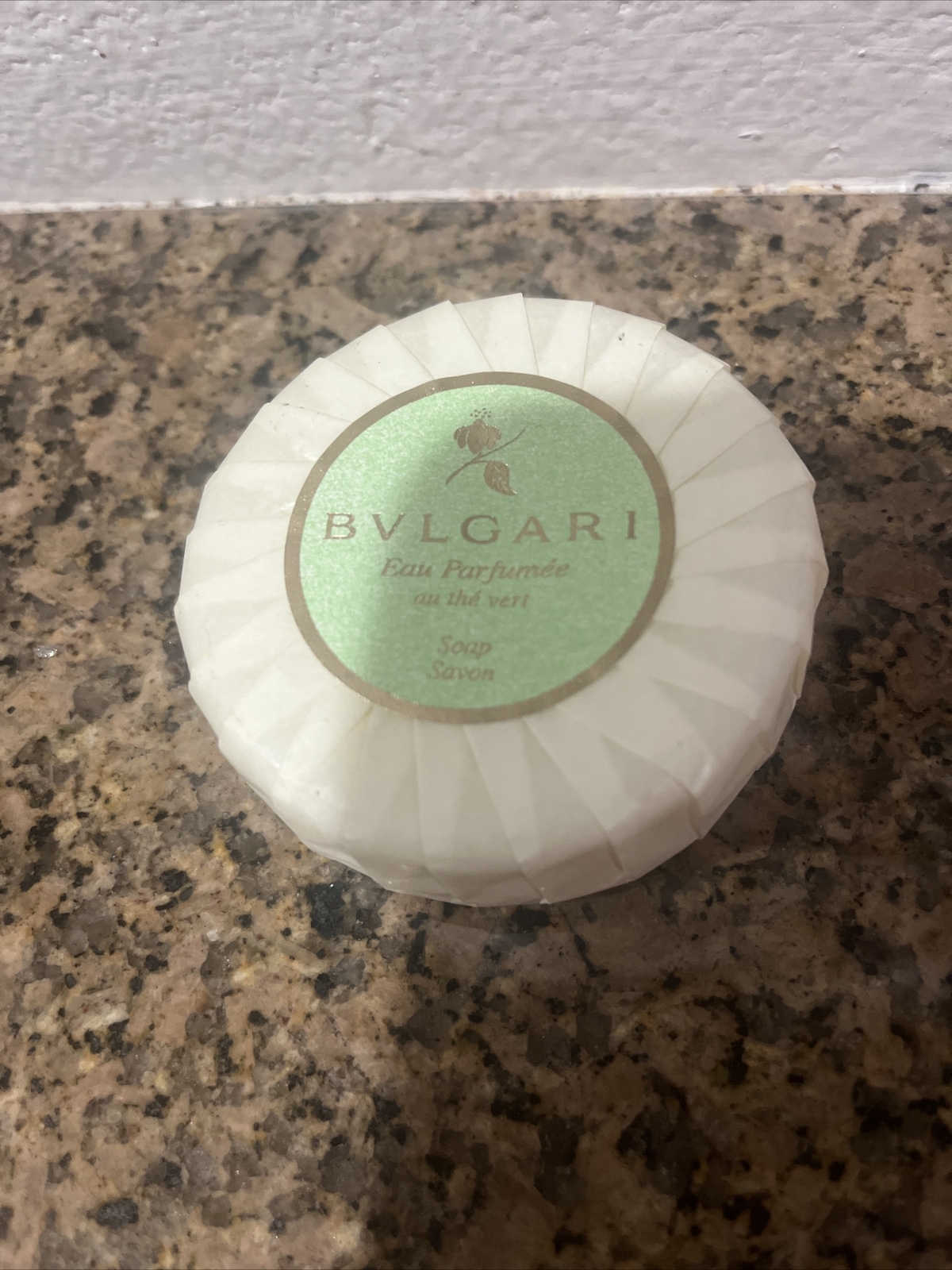 New Bvlgari Eau Parfumee au the vert 2.6 oz Soap Savon
