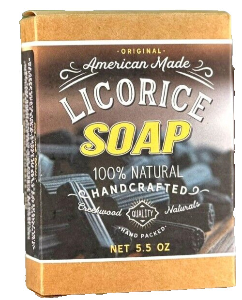 Licorice Soap Bar – All Natural Perfume Free