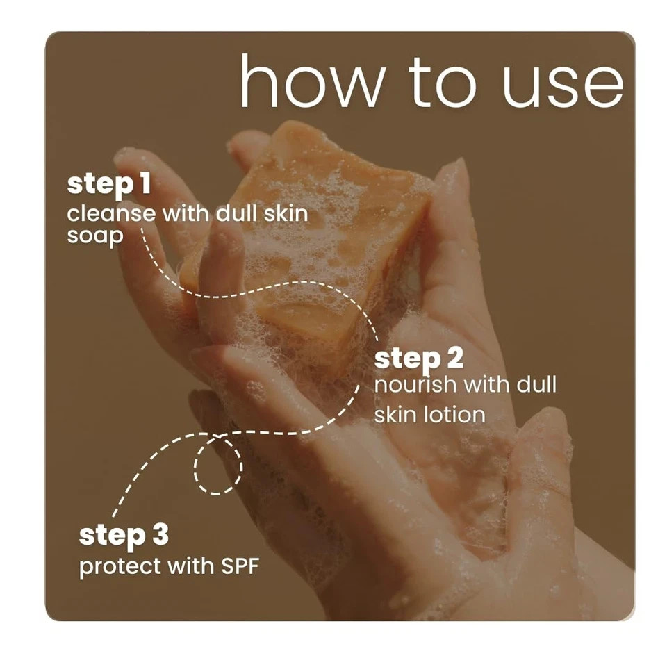Tuco Kids Bye Dull Skin Soap 2x60g | Turmeric | Gentle, Paraben-Free Ages 2-15