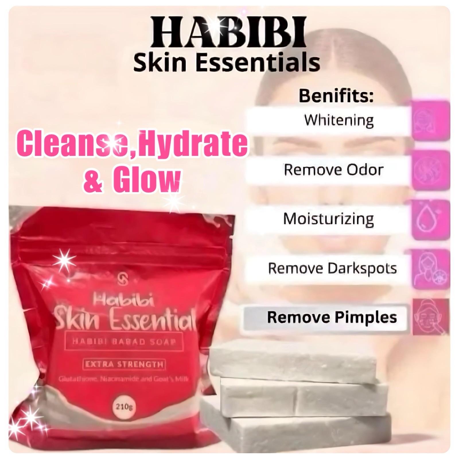 Habibi Skin Essential BABAD SOAP, 210g