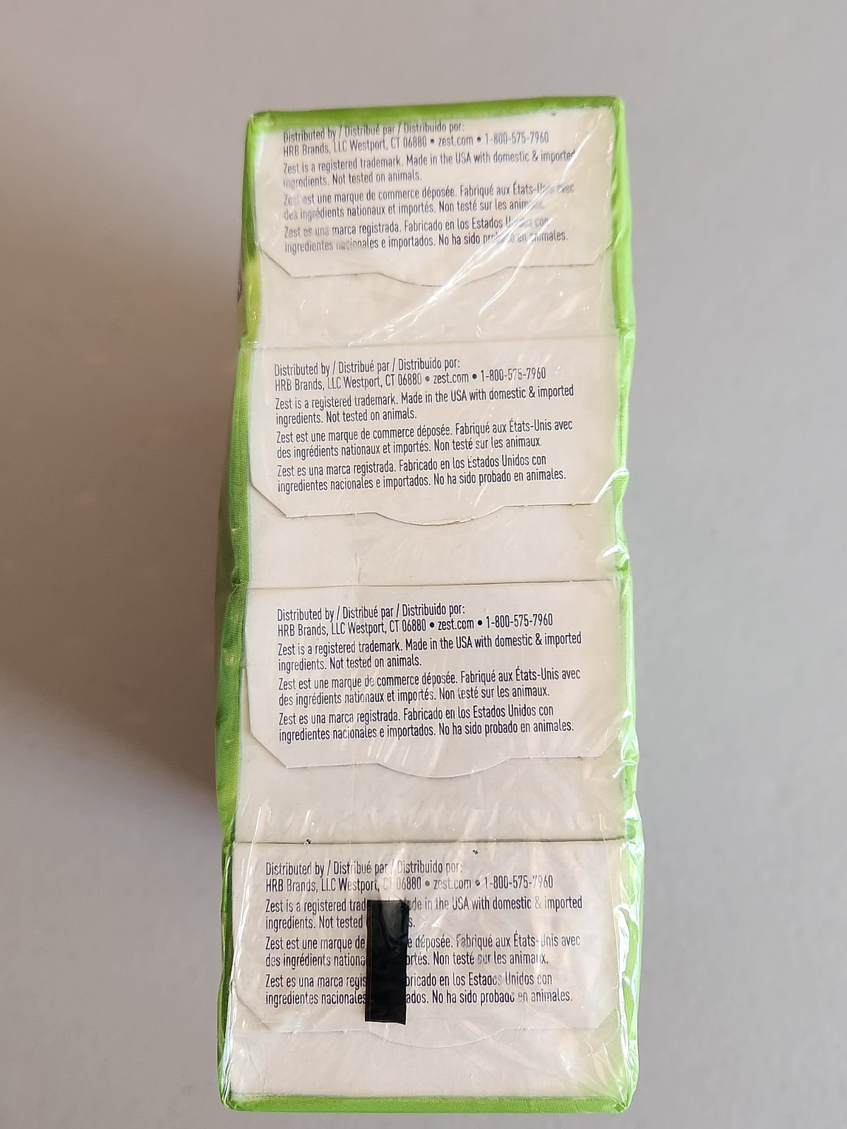 NIP ZEST 8 Bar Aloe Deodorant Soap 4 Oz Each Odor Protection Hydrating