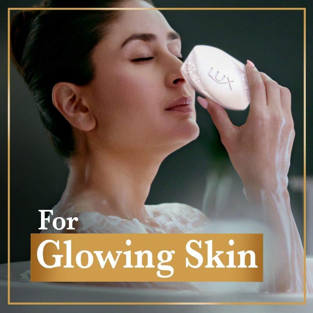 Lux Bathing Soap -Jasmine & Vitamin E Soft Glowing Skin Soap Bar – Free Ship