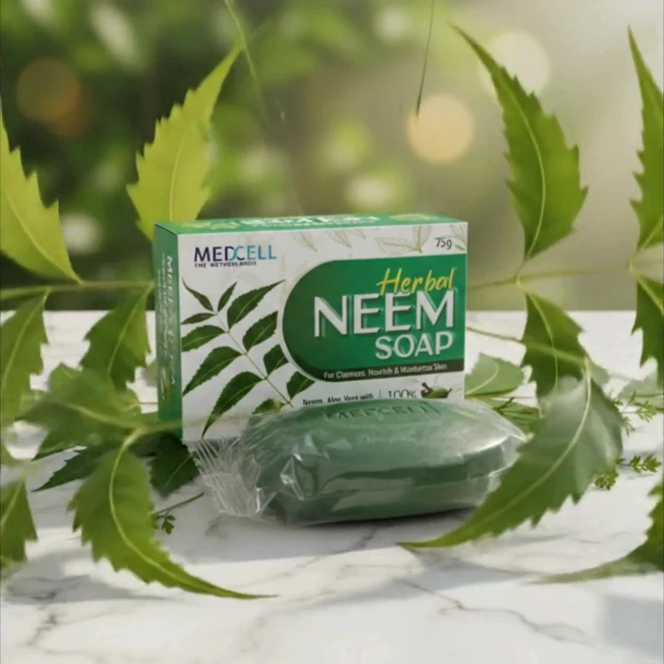 Neem Anti Scabies Soap 4 Pack | Mite & Egg Removal Skin Treatment