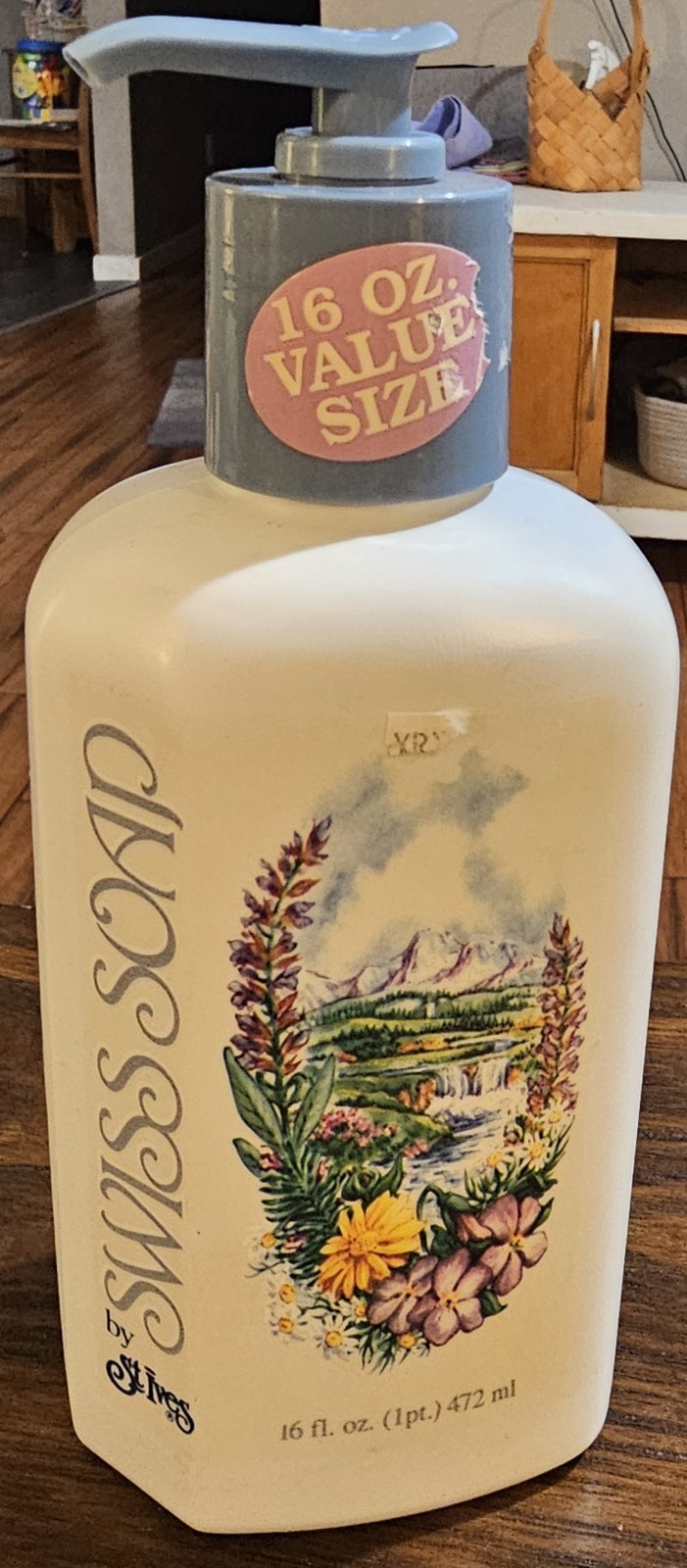 Vintage St Ives Swiss Soap Hand Body Liquid Lot Of 4 16fl oz 1988 New