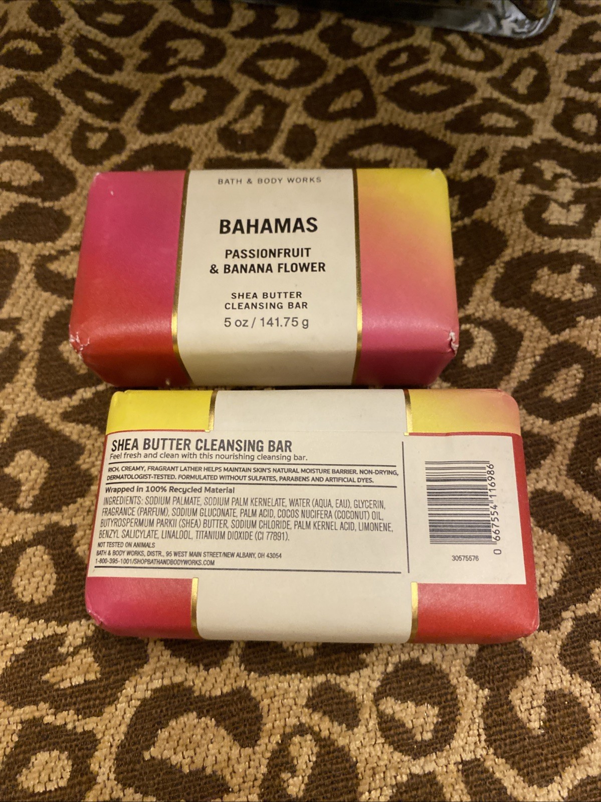 Bath & Body Works Bar Soap Lot-7 Bars All New In Package Sold As Lot