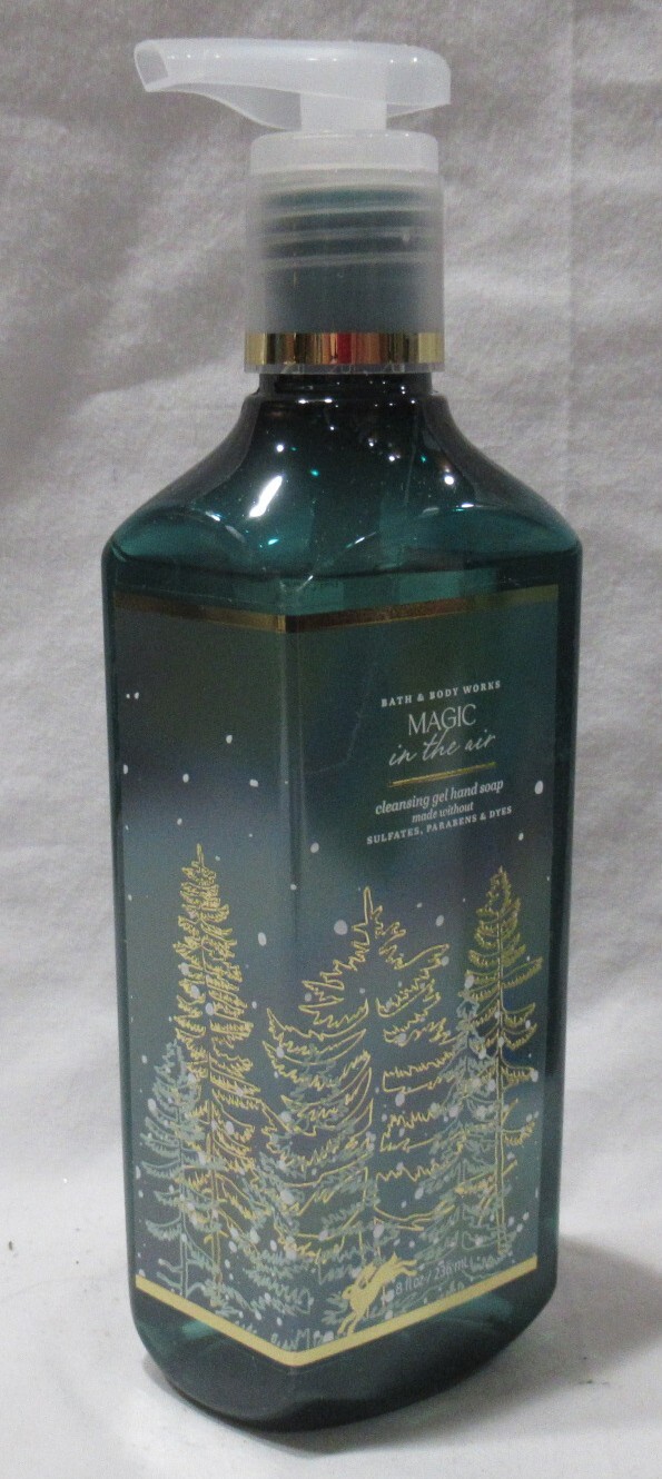 Bath & Body Works Cleansing Gel Hand Soap Lot Set of 2 MAGIC IN THE AIR