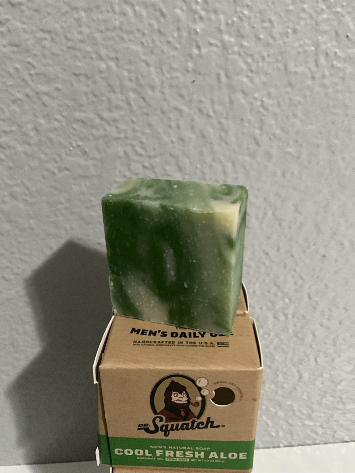 Dr. Squatch Cool Fresh Aloe Bar Soap Travel Size 2.3 oz Lot Of 6 New