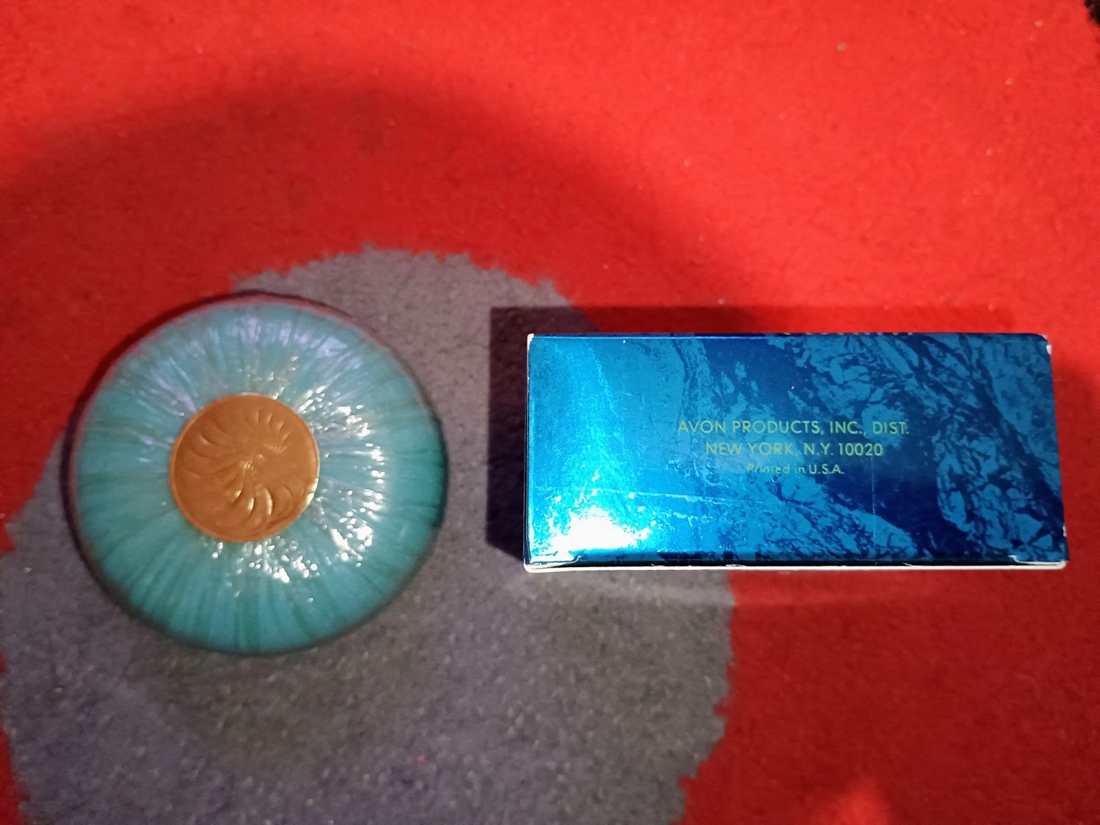 AVON Sea Garden Perfumed Bath Soap w/ Original Box Still Sealed