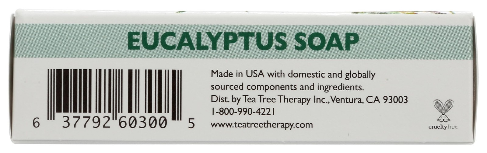 Tea Tree Therapy Eucalyptus Soap Vegetable 3.5 Ounce (Pack of 1), No Color