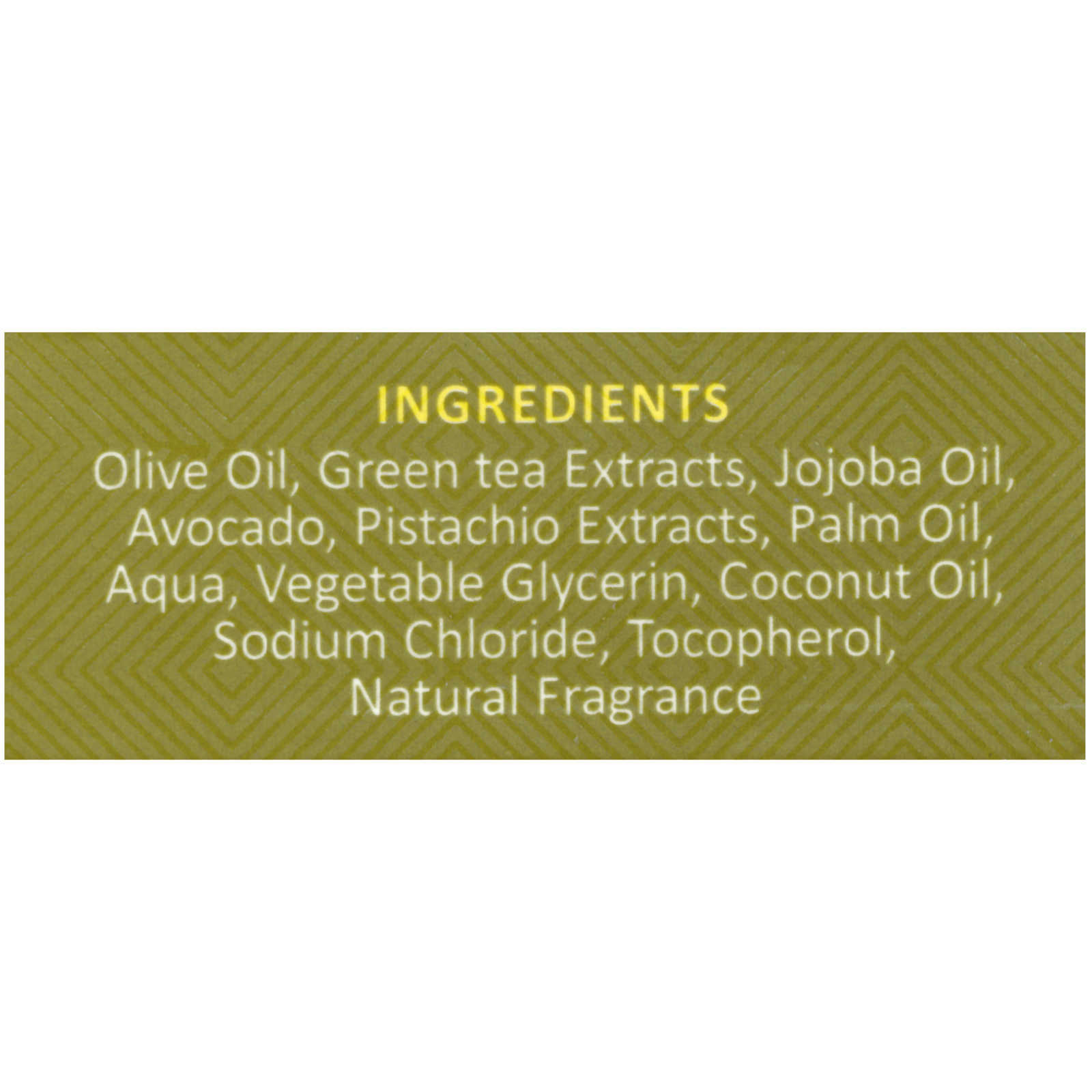 Organic Olive Oil & Green Tea Soap Anti-Aging, Healing & Vegetable Base 3.80 OZ