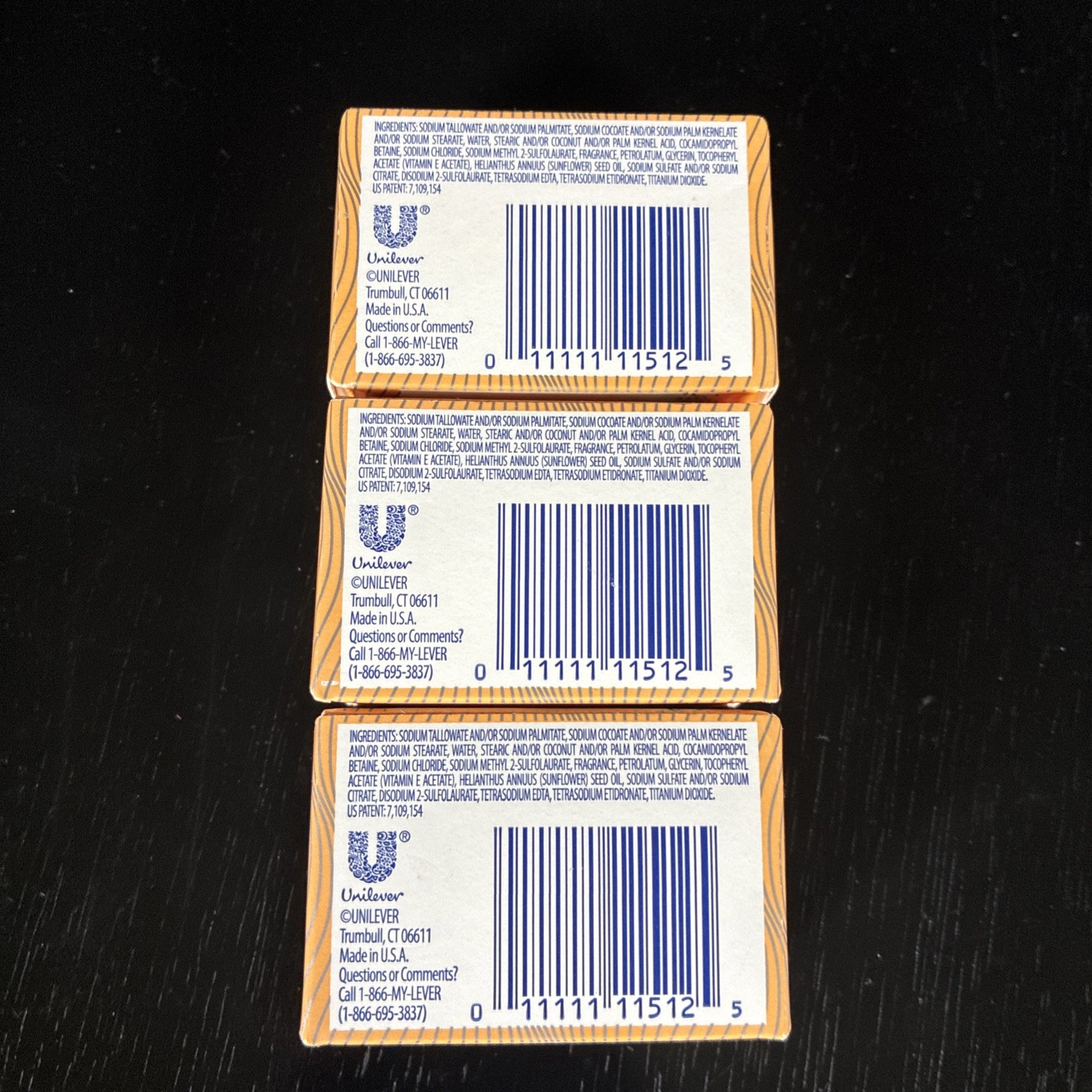 Lot of 3 NOS Discontinued Lever 2000 Citrus Fresh Mini Bar Soap 1oz Bars Retired