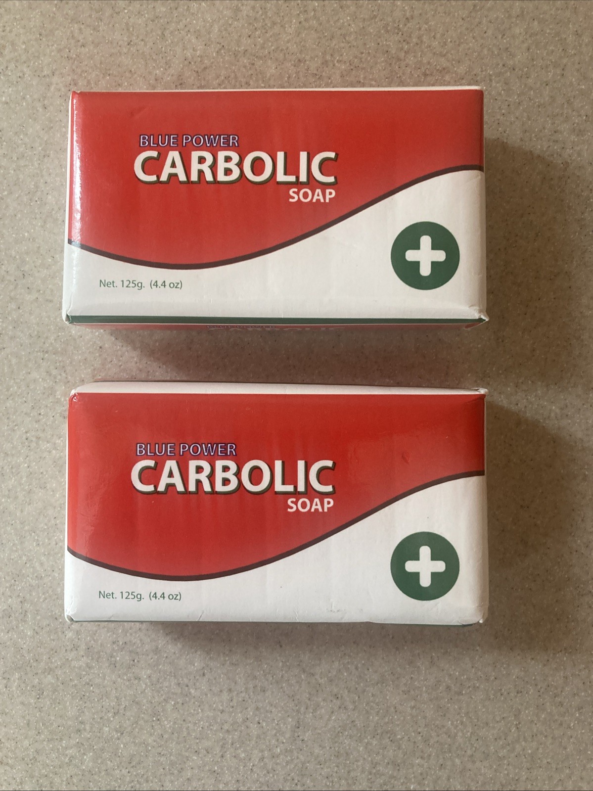Blue Power CARBOLIC Soap 125g (4.4 oz) Pack of 2