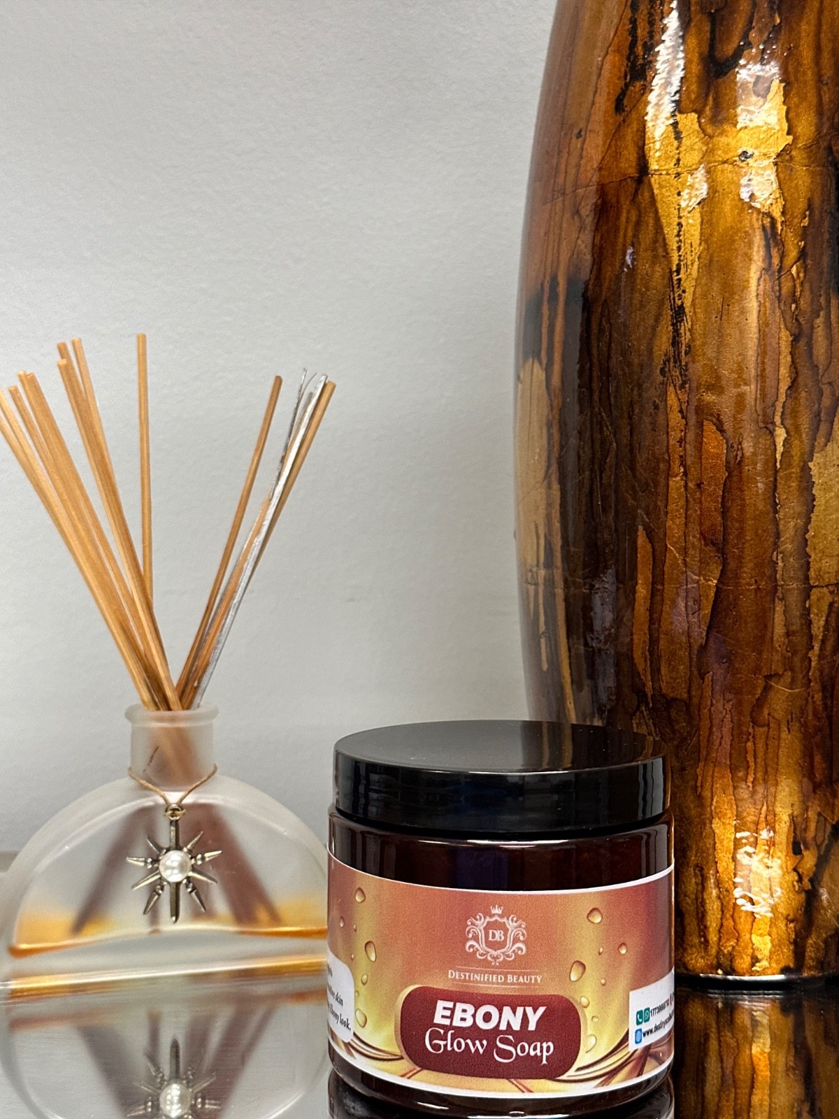 Ebony Glow Soap – Handmade with Organic African Black Soap
