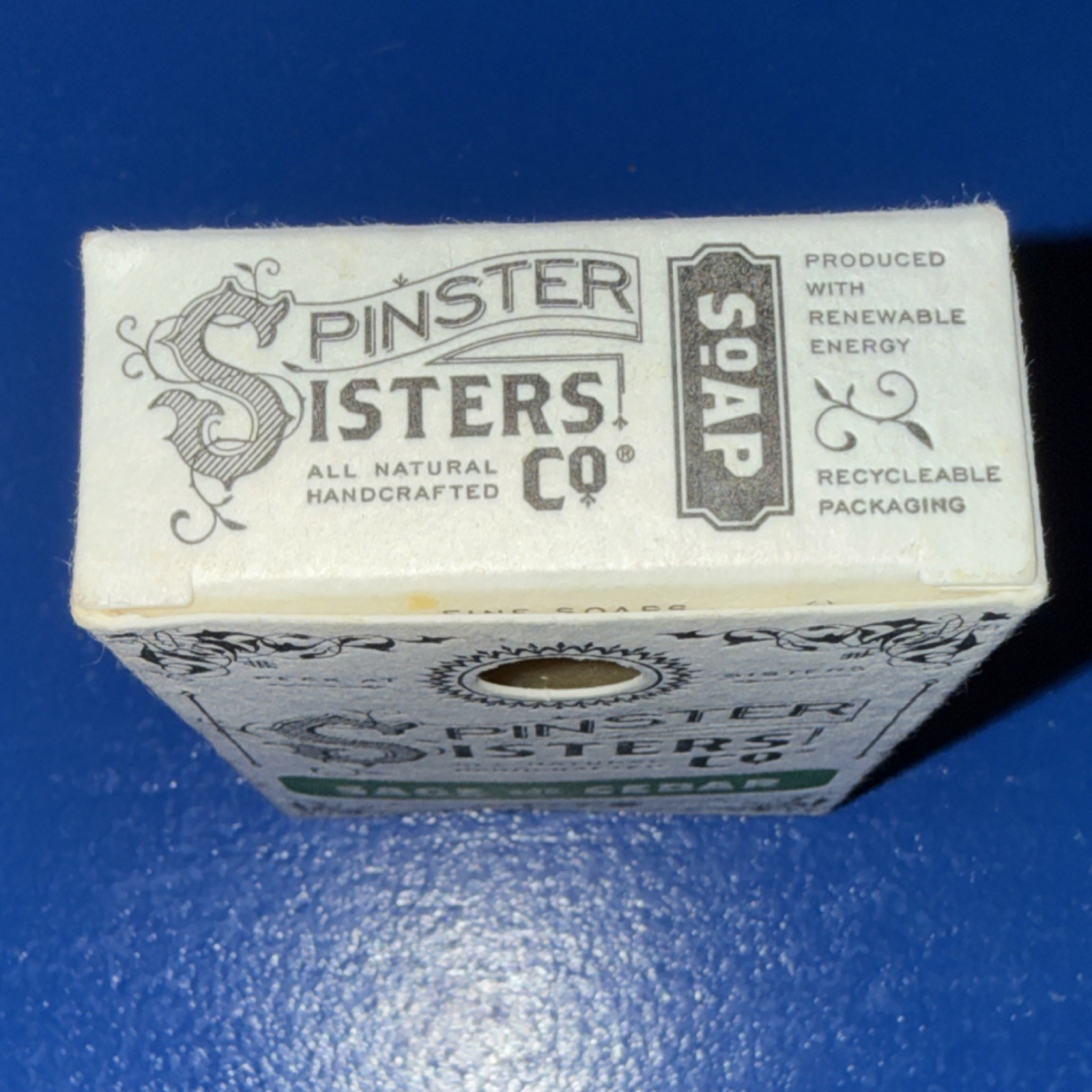 Spinster Sisters Sage Cedar Soap + Rosemary Mint Conditioner Bar Natural