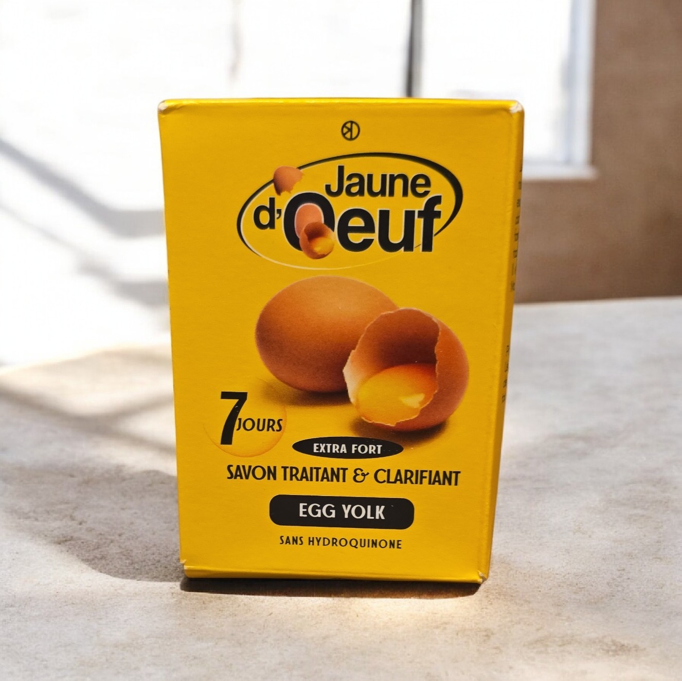 Jaune D’Oeuf Egg Yolk Soap, 190g Pack of 6, Exp 12/2028