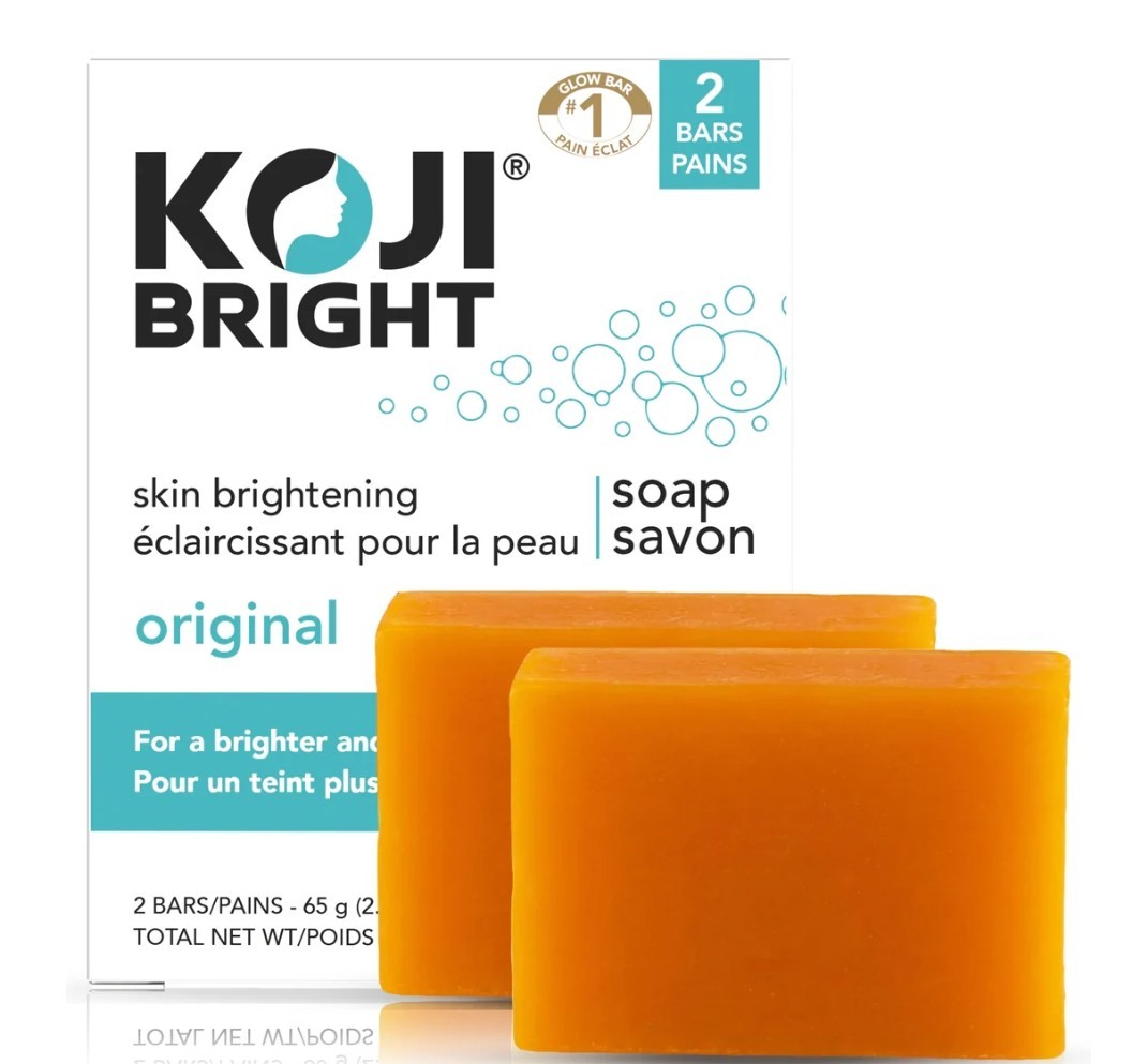 Koji Bright Skin Brightening Kojic Acid Brightening Soap 2 x 65g (130g)