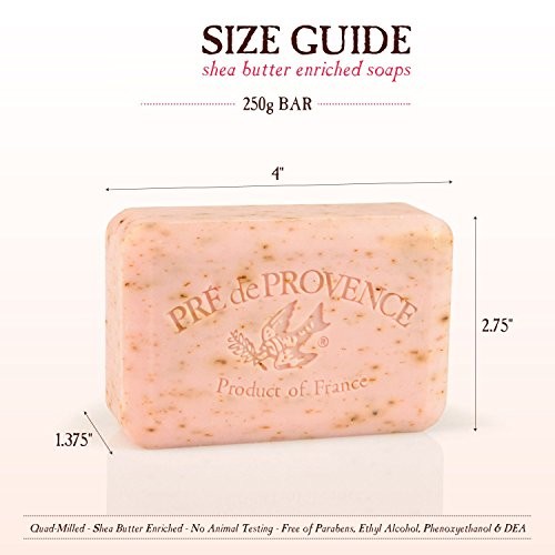 Pre de Provence Coconut French Artisan Soap 8.81 Ounce Luxurious Moisturizing…