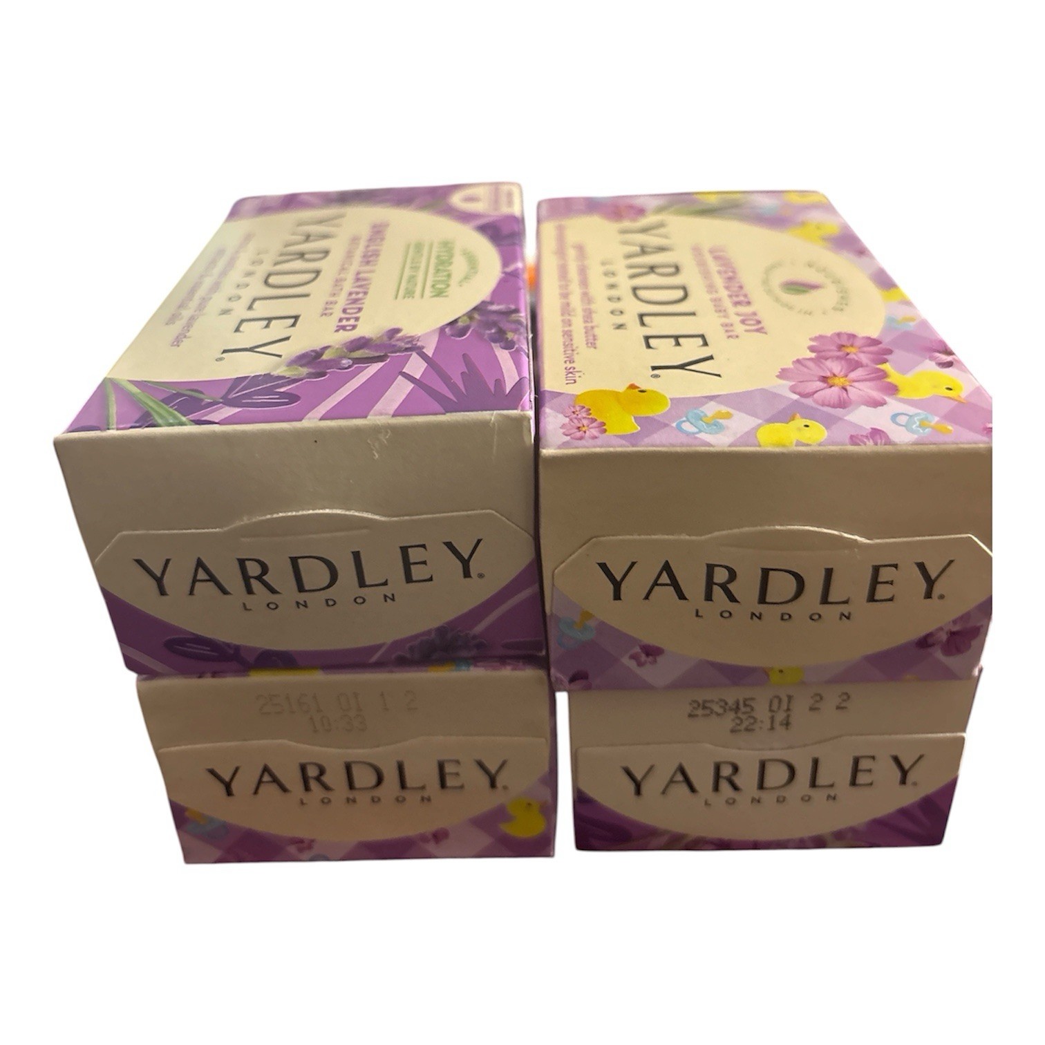 Yardley London Moisturizing Lavender Bath Bar Soap Multipack 4 oz