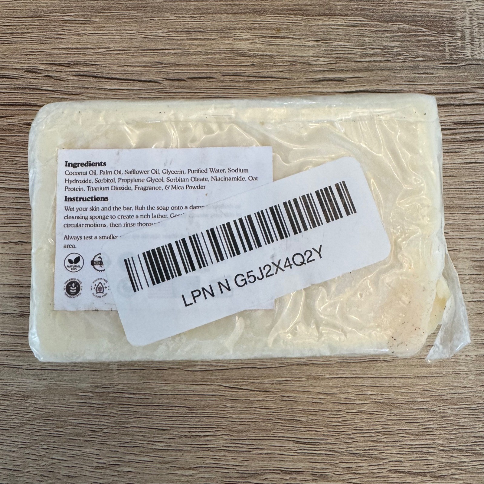 Seoul Naturals B3AUTY 2% Niacinamide 6oz Soap Bar Brightening Skin Care New