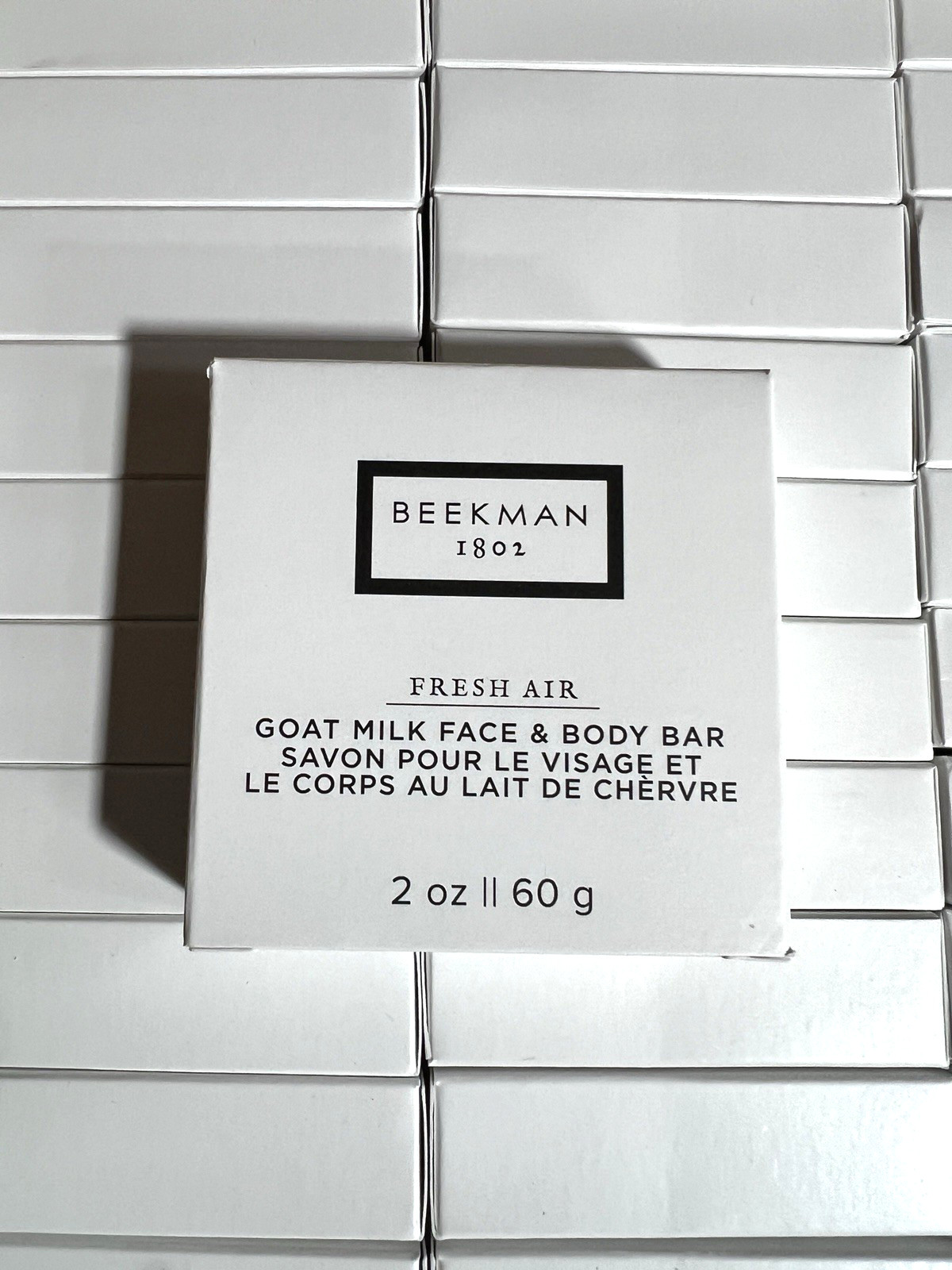 PACK OF 24 Beekman 1802 Body Bar Soap Fresh Air Scent 2oz Each Travel Size