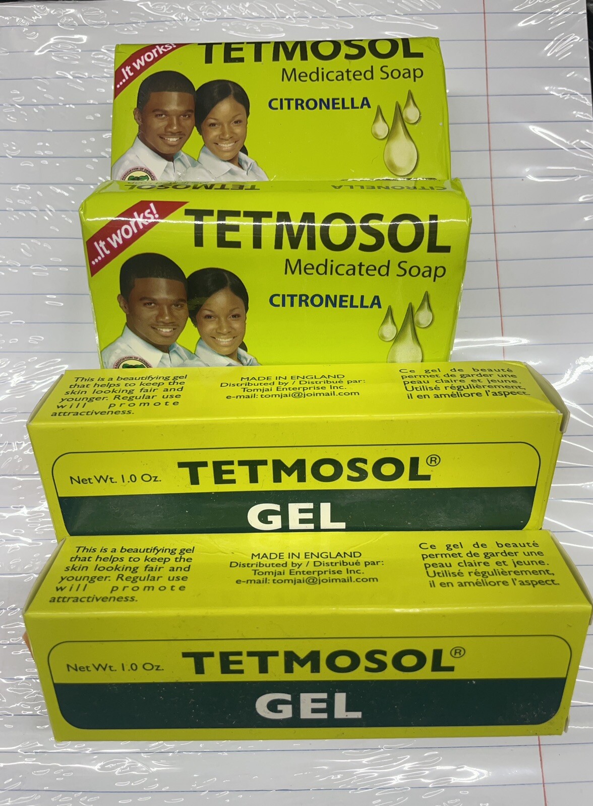 4 PCS Set Tetmosol Medicated Soap Citronella LOT OF 4 Tetmosol . USA SELLER
